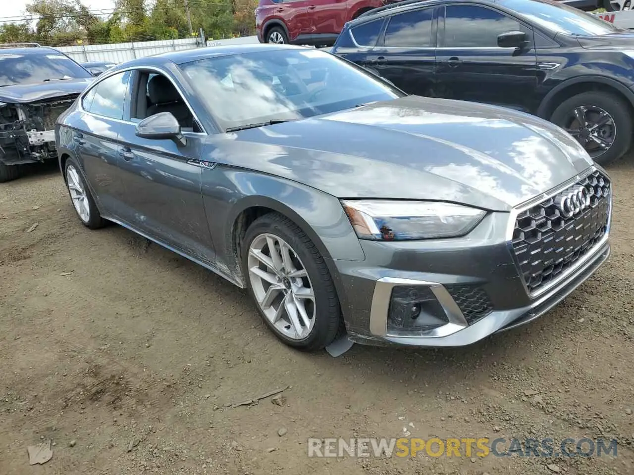 4 Photograph of a damaged car WAUDACF58RA058560 AUDI A5 2024
