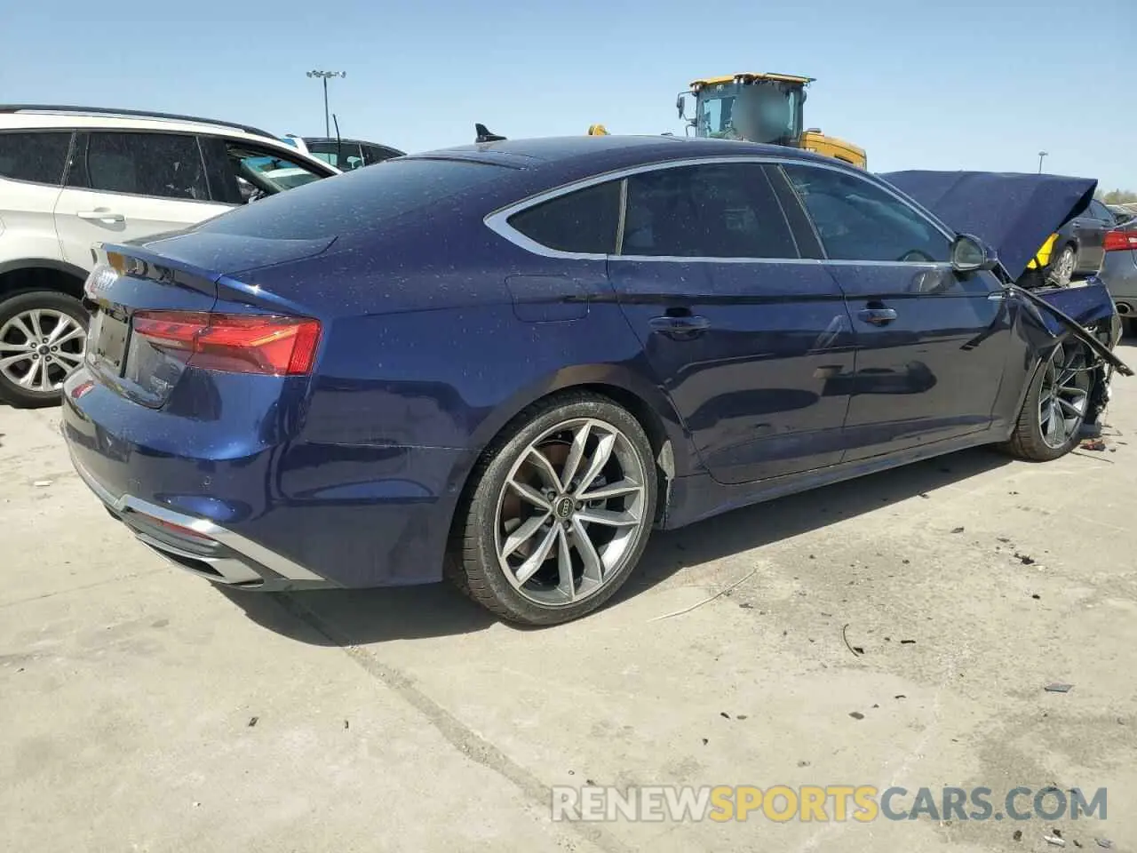 3 Photograph of a damaged car WAUEACF51RA122846 AUDI A5 2024
