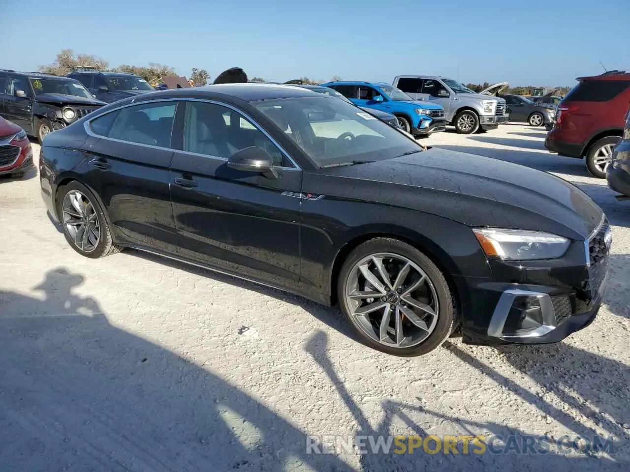 4 Photograph of a damaged car WAUFACF51RA064497 AUDI A5 2024