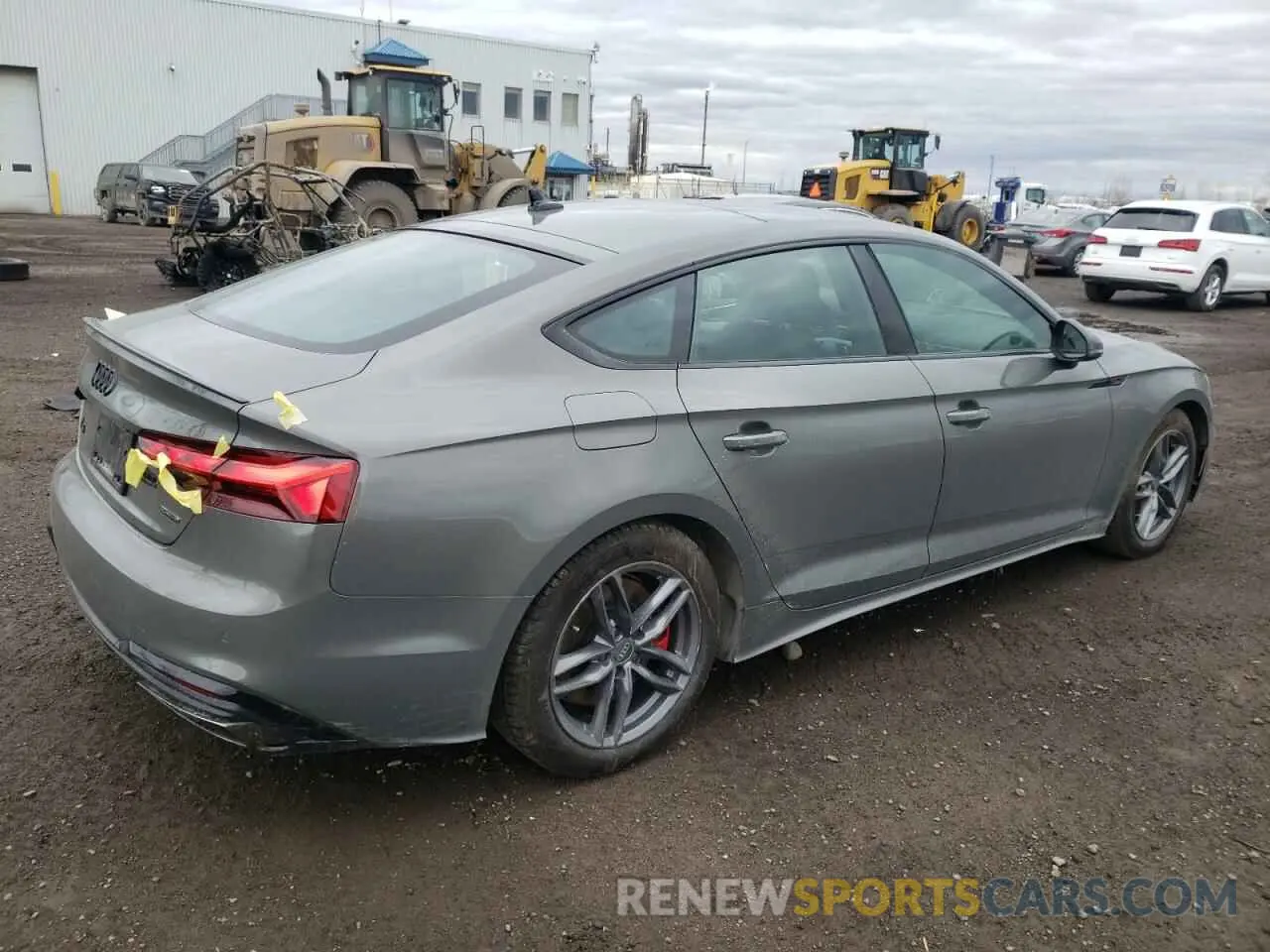 3 Photograph of a damaged car WAUFACF52RA103095 AUDI A5 2024