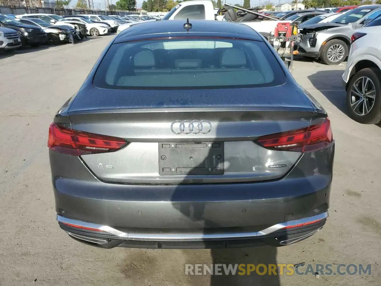 6 Фотография поврежденного автомобиля WAUFACF53RA071001 AUDI A5 2024