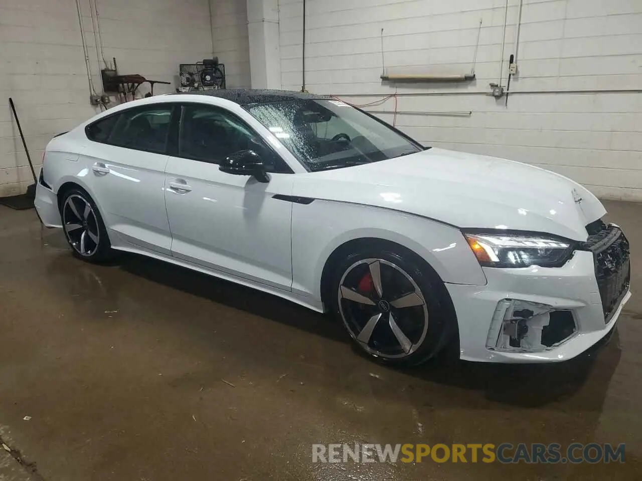 4 Photograph of a damaged car WAUFACF54RA119010 AUDI A5 2024