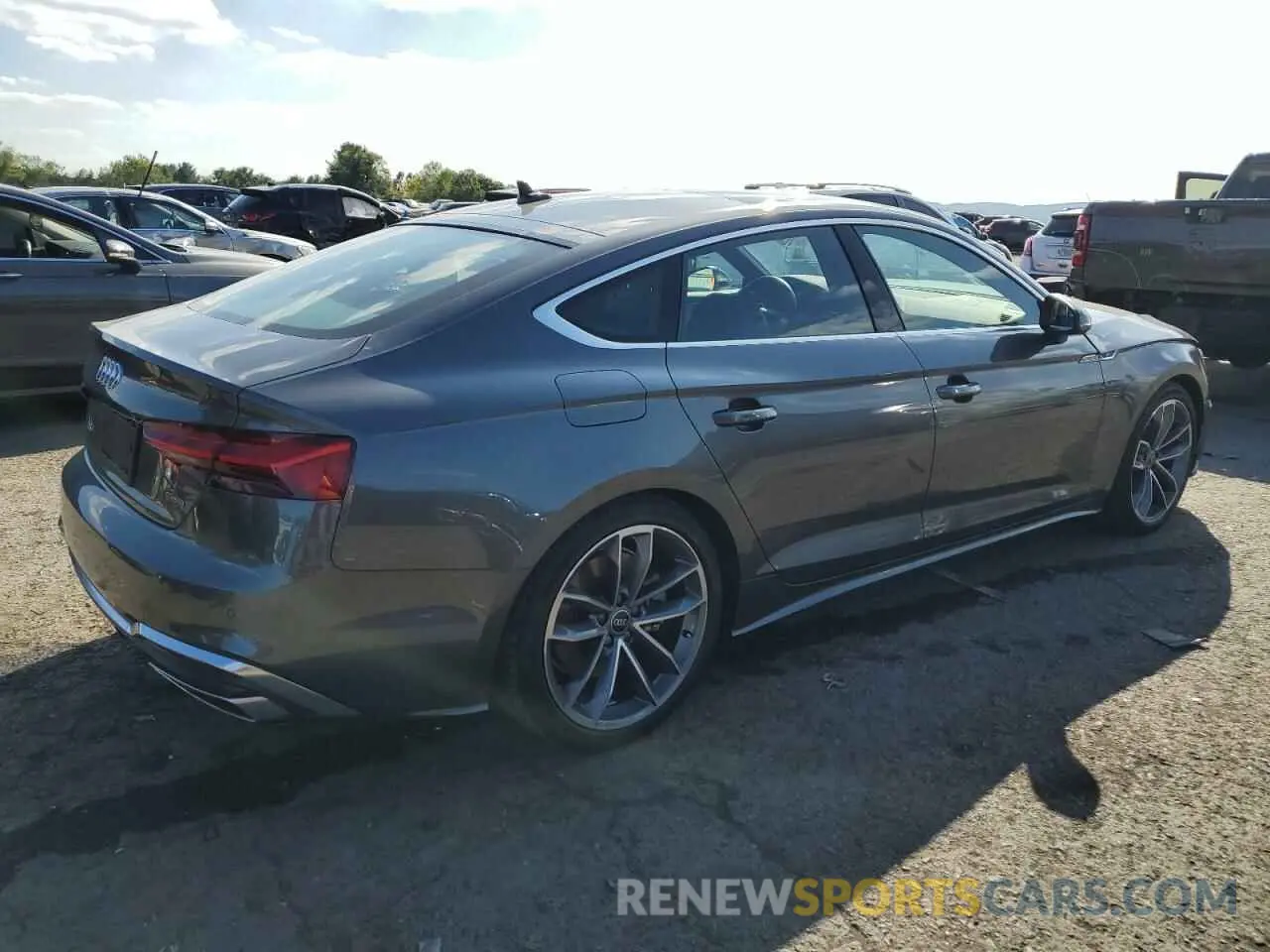 3 Photograph of a damaged car WAUFACF55RA079116 AUDI A5 2024