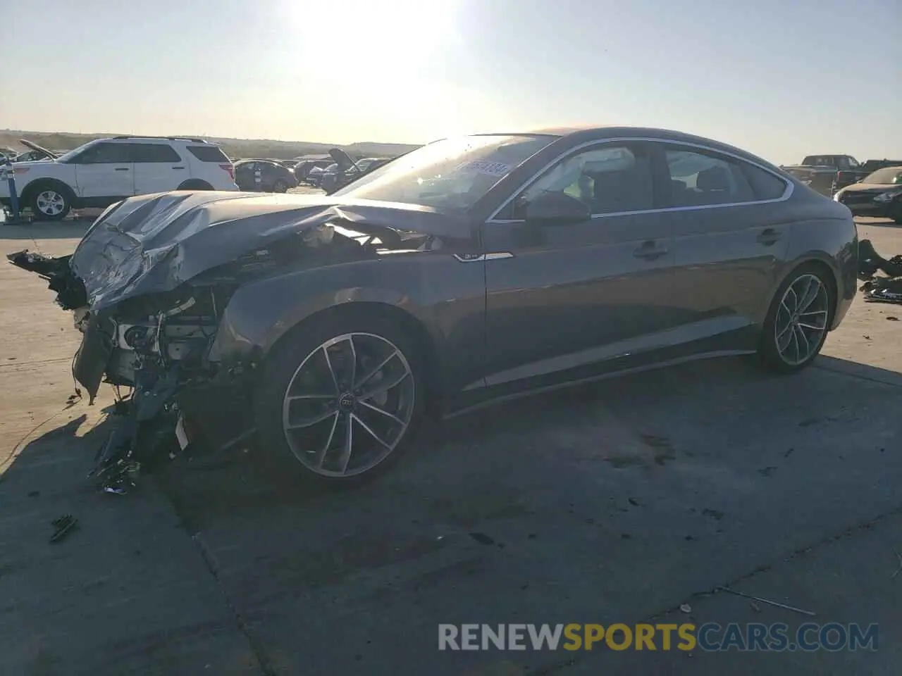 1 Photograph of a damaged car WAUFACF56RA113211 AUDI A5 2024