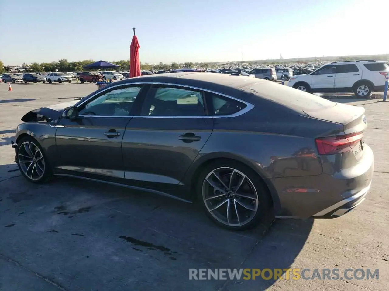 2 Photograph of a damaged car WAUFACF56RA113211 AUDI A5 2024