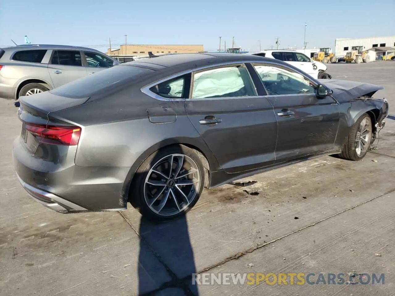 3 Photograph of a damaged car WAUFACF56RA113211 AUDI A5 2024