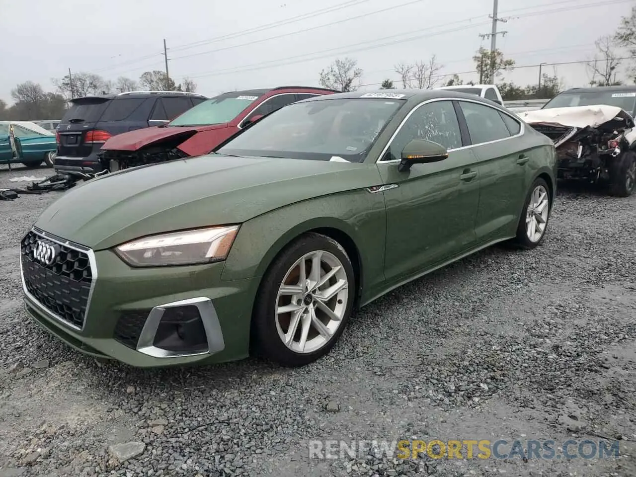 1 Фотография поврежденного автомобиля WAUFACF59RA069897 AUDI A5 2024