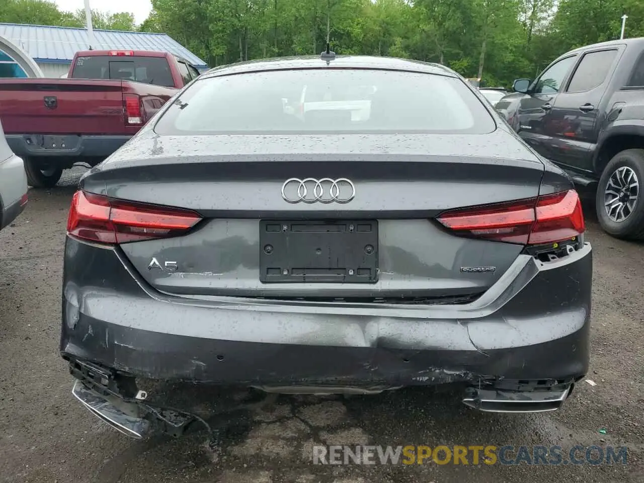 6 Фотография поврежденного автомобиля WAUDACF53SA005299 AUDI A5 2025