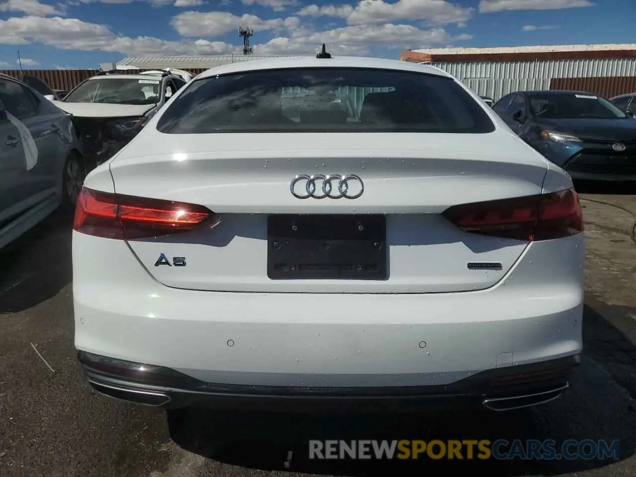 6 Фотография поврежденного автомобиля WAUDACF56SA005880 AUDI A5 2025