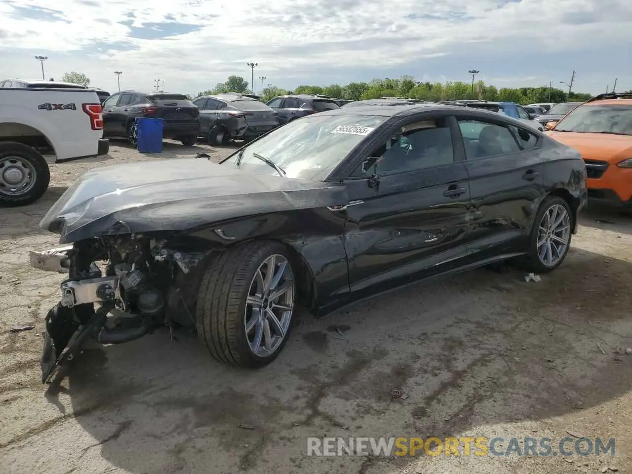 1 Фотография поврежденного автомобиля WAUDACF58SA008599 AUDI A5 2025