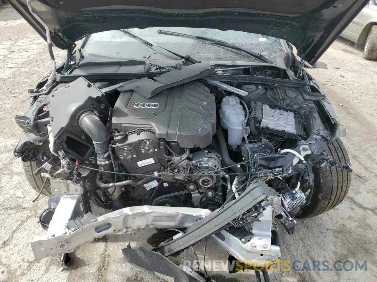 11 Фотография поврежденного автомобиля WAUDACF58SA008599 AUDI A5 2025