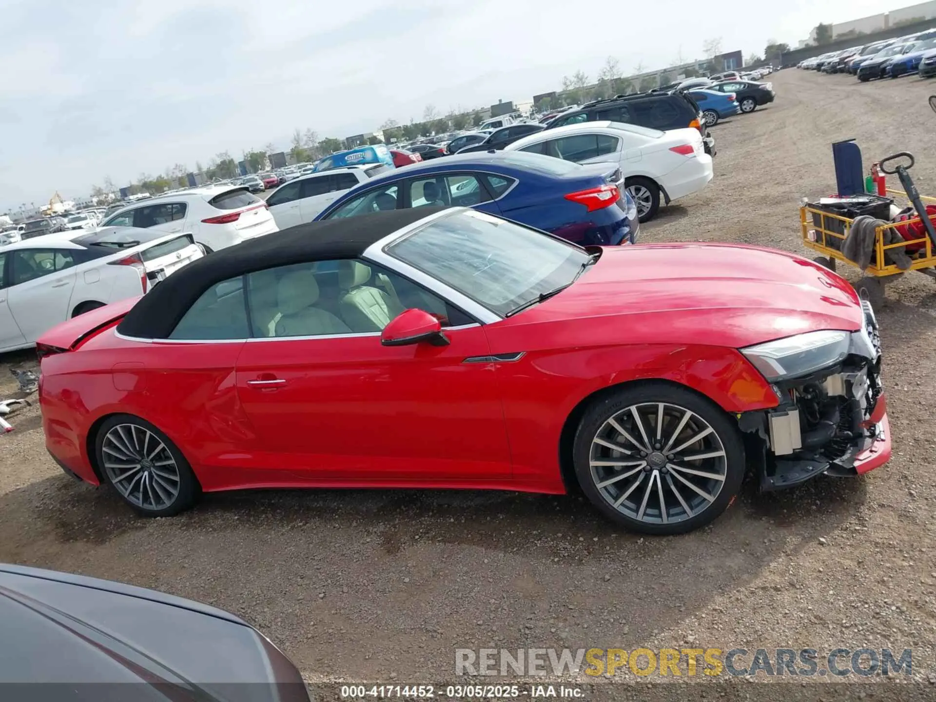 14 Photograph of a damaged car WAUWNGF50LN000995 AUDI A5 CABRIOLET 2020