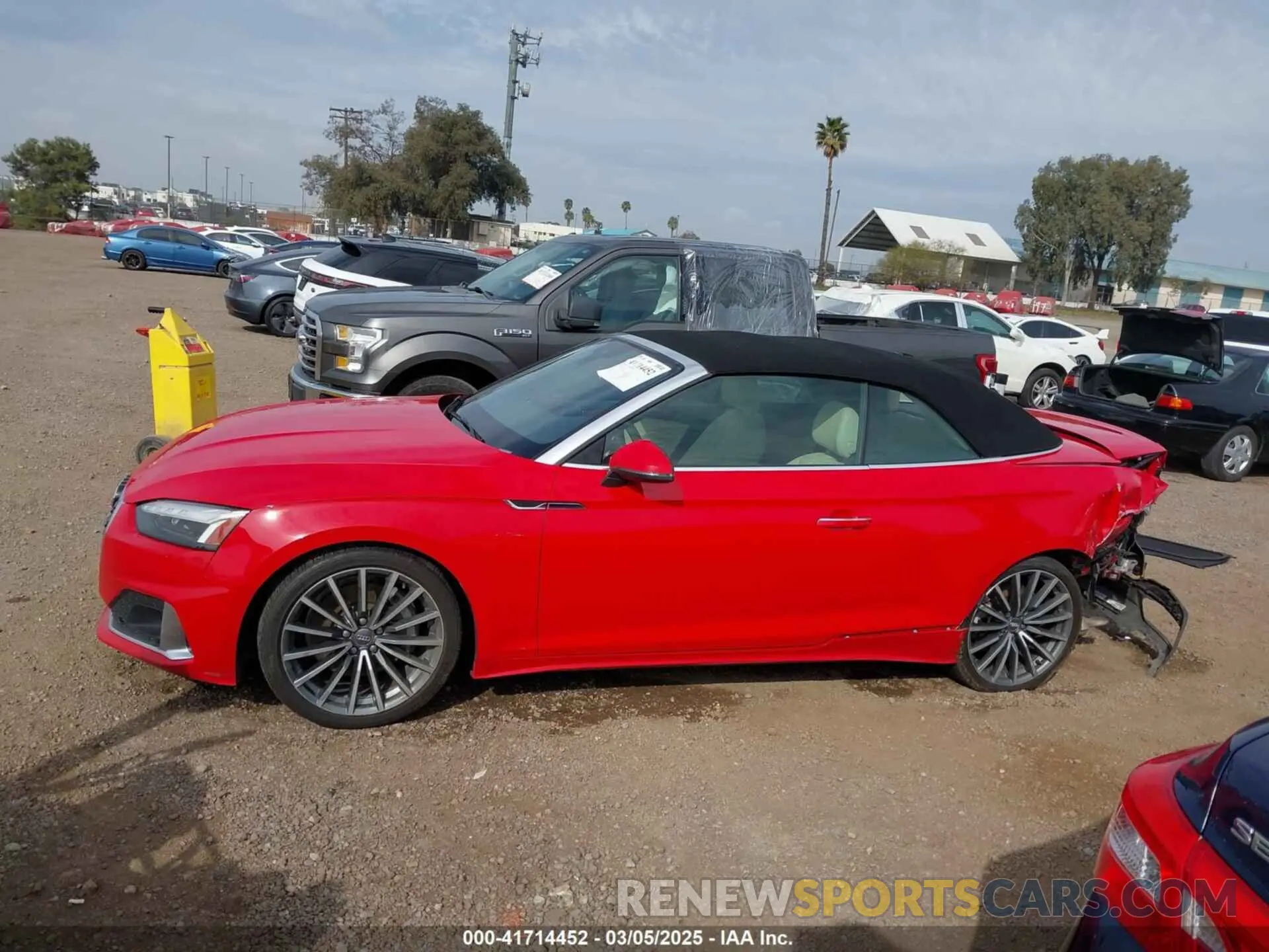 15 Photograph of a damaged car WAUWNGF50LN000995 AUDI A5 CABRIOLET 2020