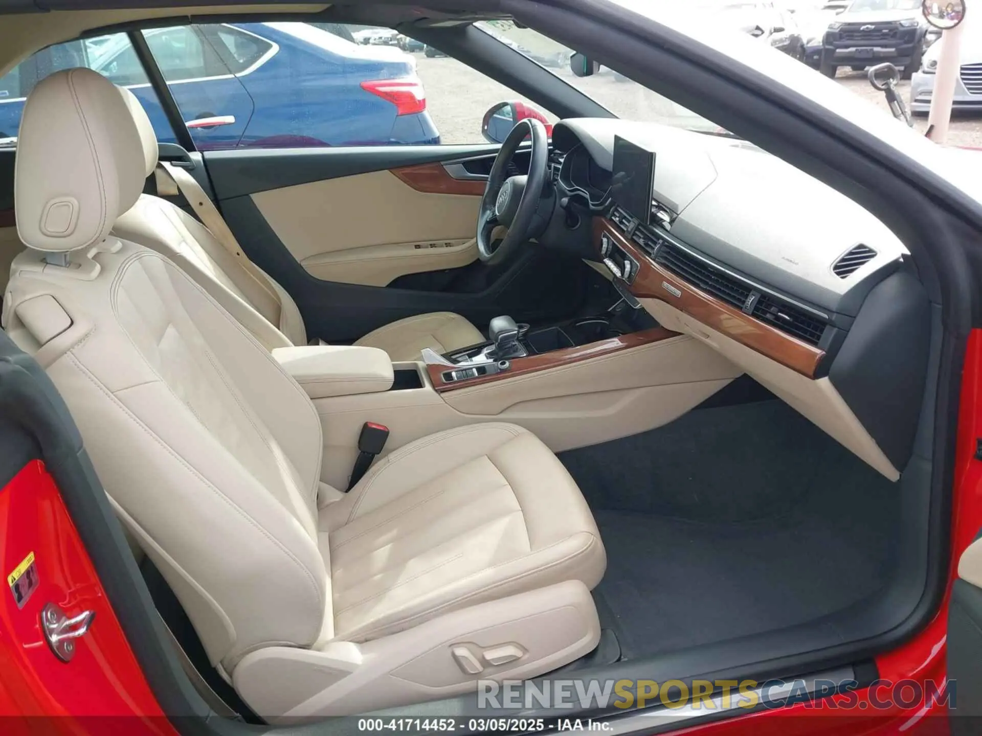 5 Photograph of a damaged car WAUWNGF50LN000995 AUDI A5 CABRIOLET 2020