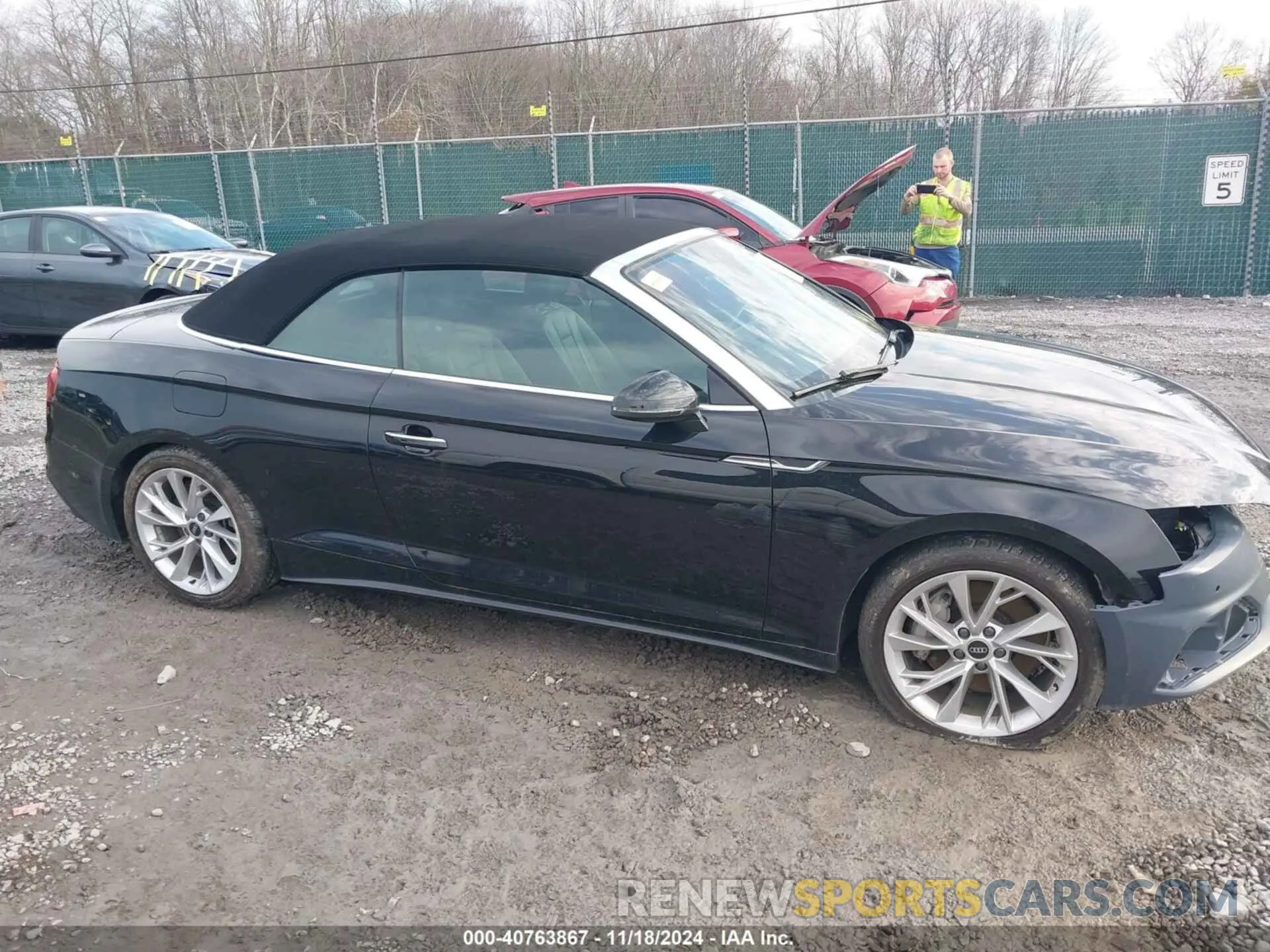 14 Photograph of a damaged car WAUWAGF53MN002785 AUDI A5 CABRIOLET 2021