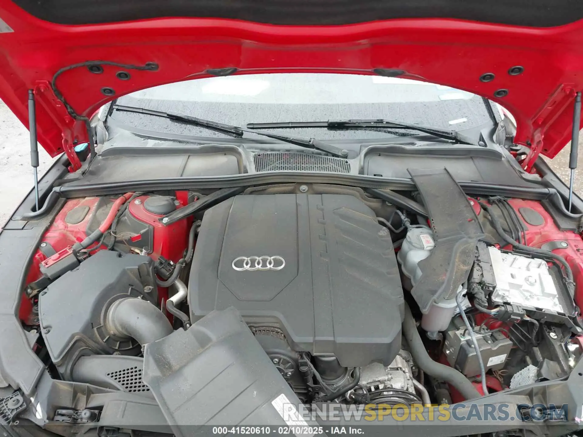 10 Фотография поврежденного автомобиля WAUWAGF56MN000156 AUDI A5 CABRIOLET 2021