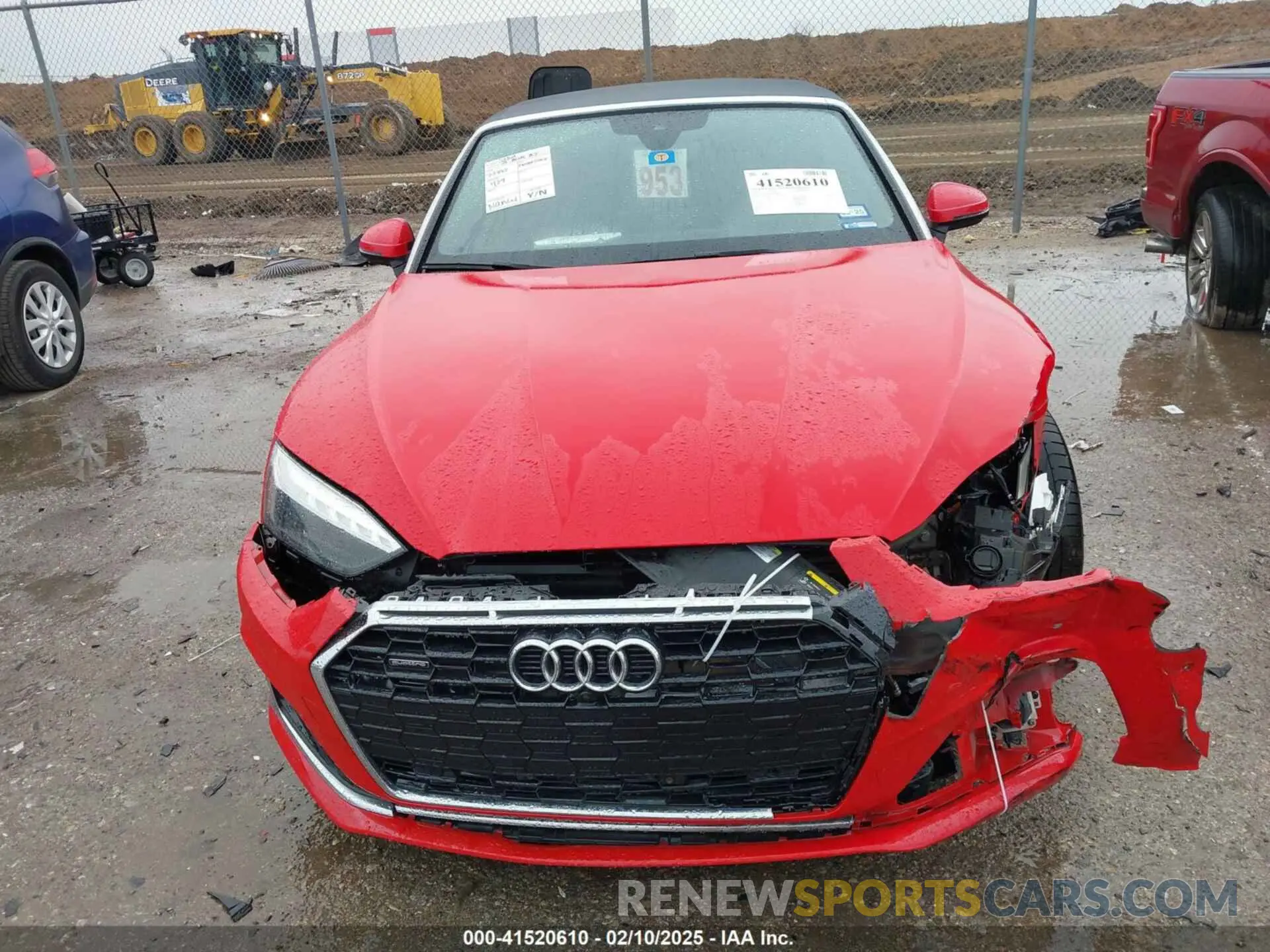 12 Фотография поврежденного автомобиля WAUWAGF56MN000156 AUDI A5 CABRIOLET 2021