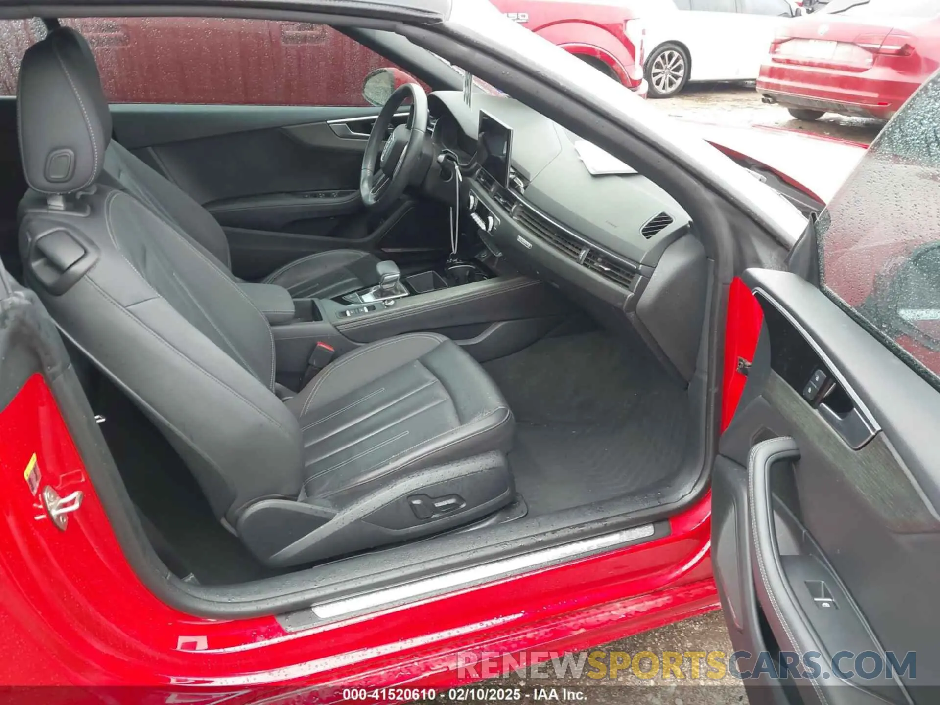 5 Фотография поврежденного автомобиля WAUWAGF56MN000156 AUDI A5 CABRIOLET 2021