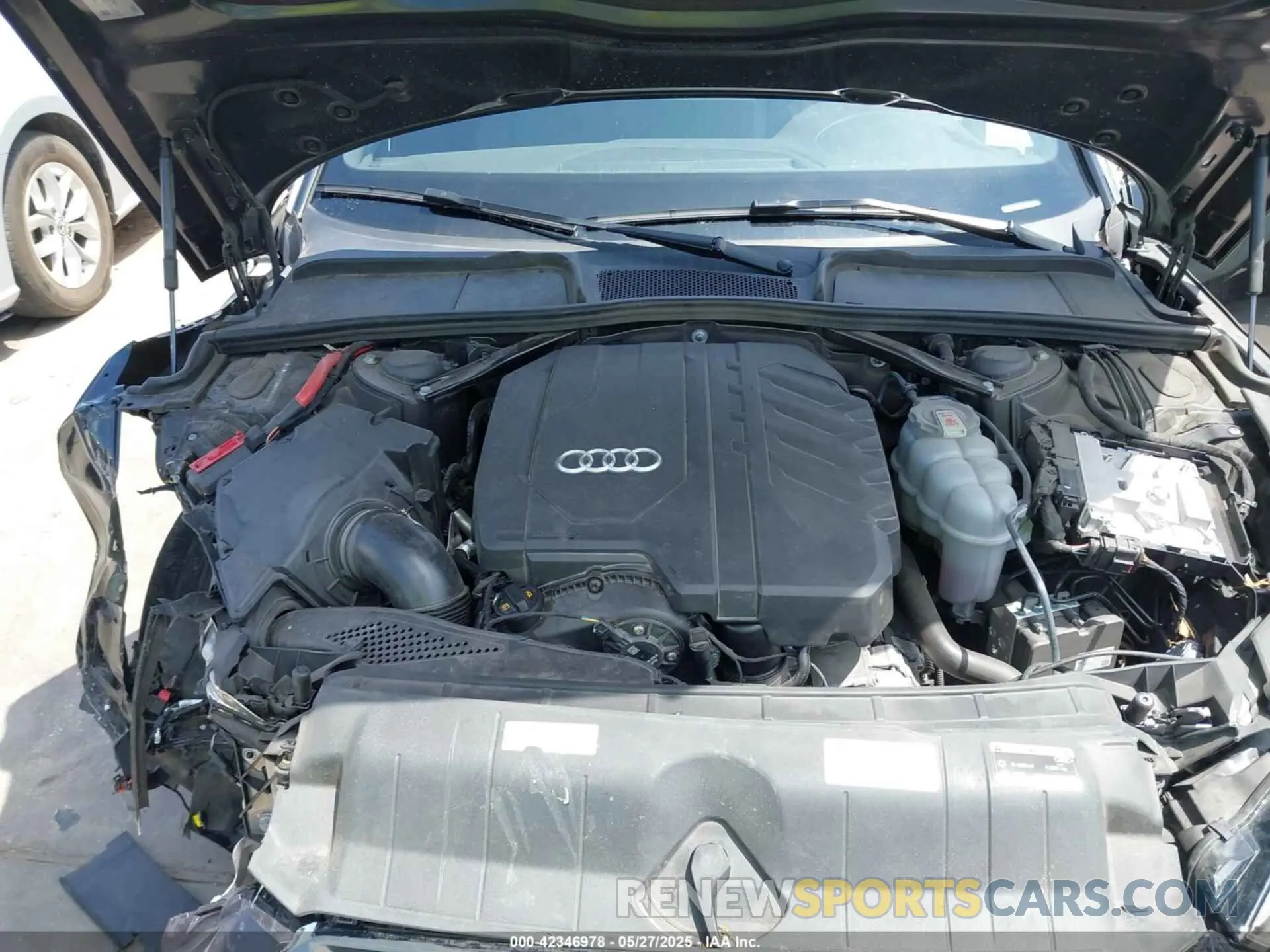 10 Photograph of a damaged car WAUWAGF59NN000525 AUDI A5 CABRIOLET 2022