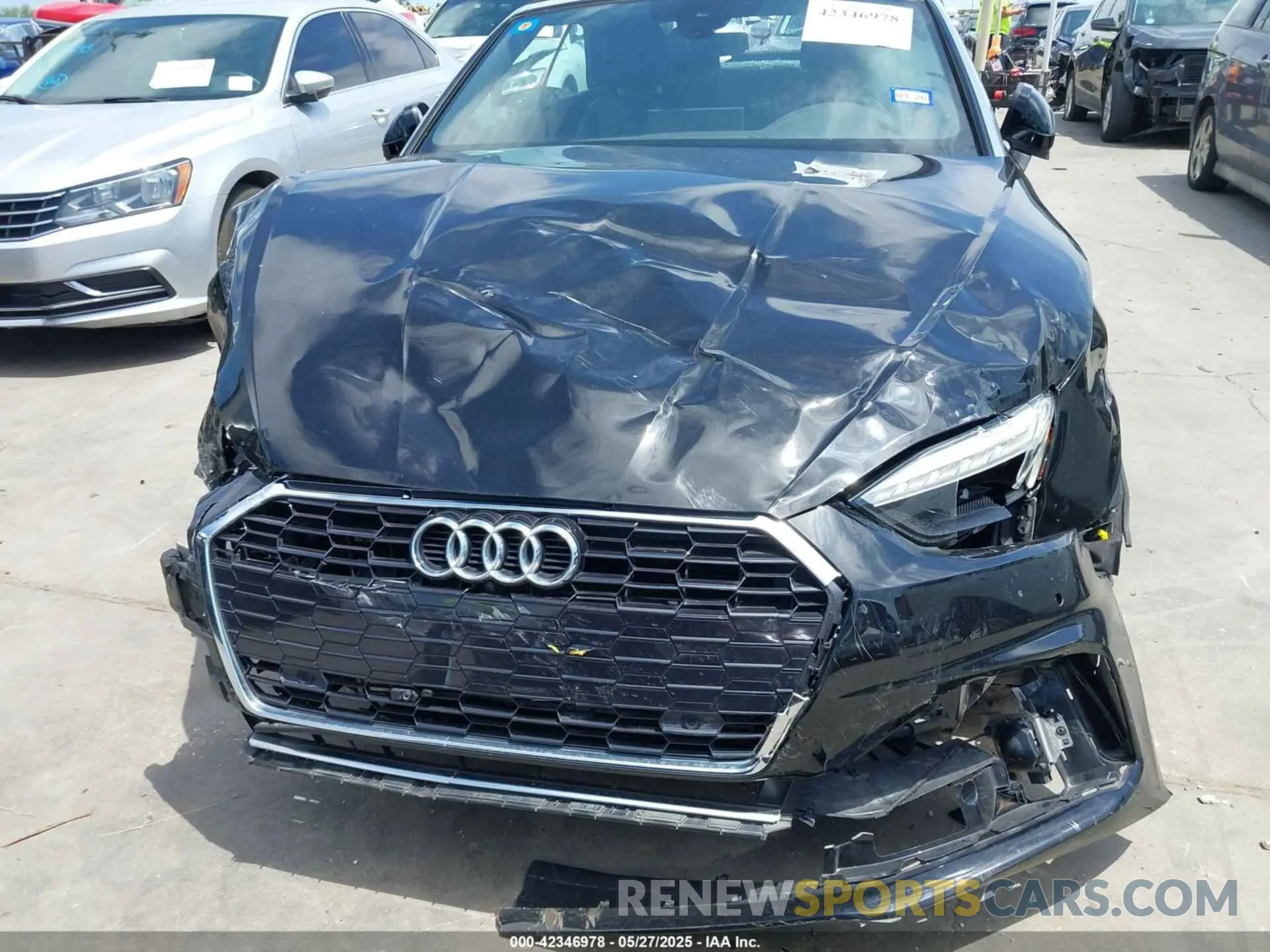 12 Photograph of a damaged car WAUWAGF59NN000525 AUDI A5 CABRIOLET 2022