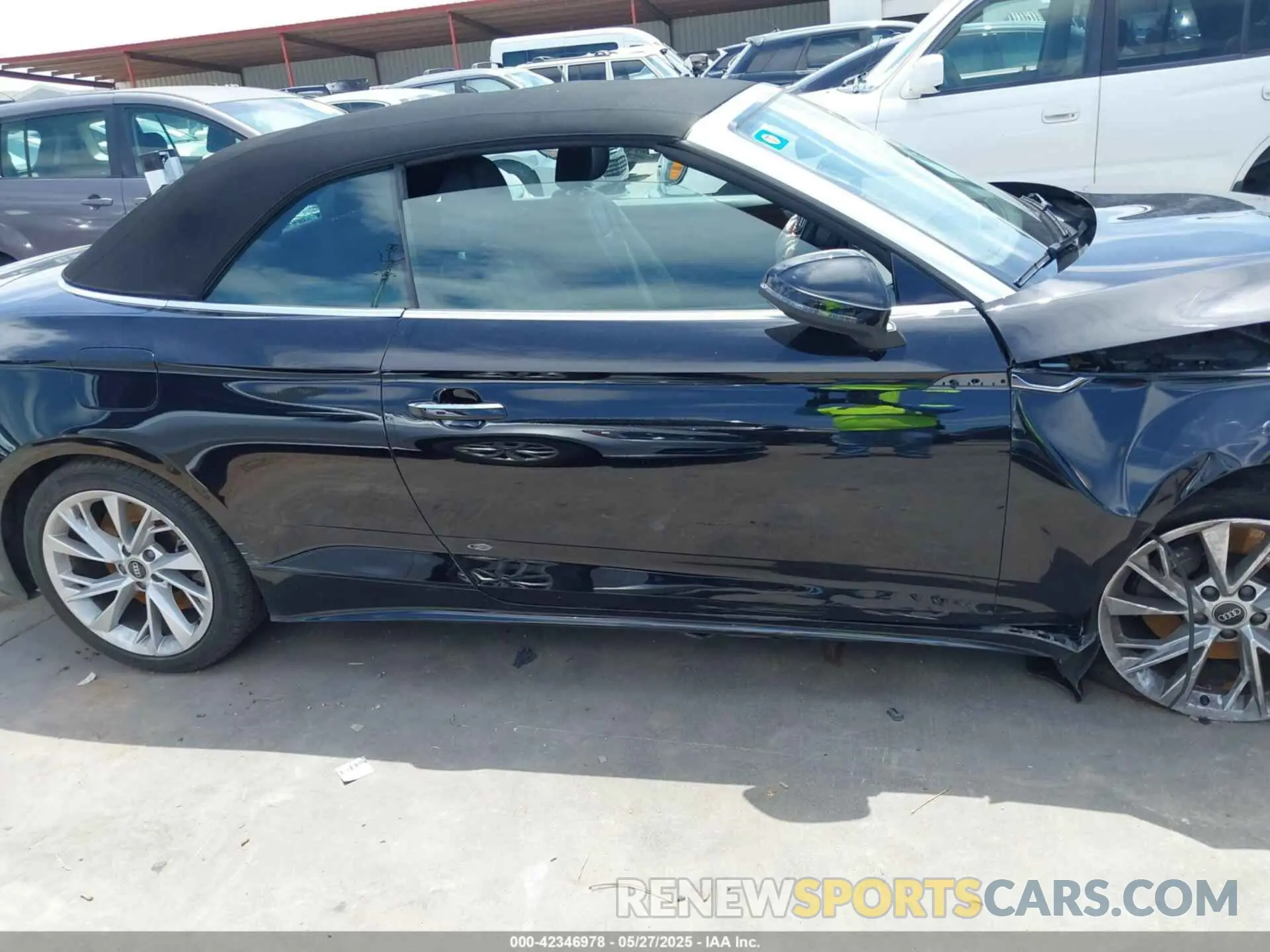13 Photograph of a damaged car WAUWAGF59NN000525 AUDI A5 CABRIOLET 2022