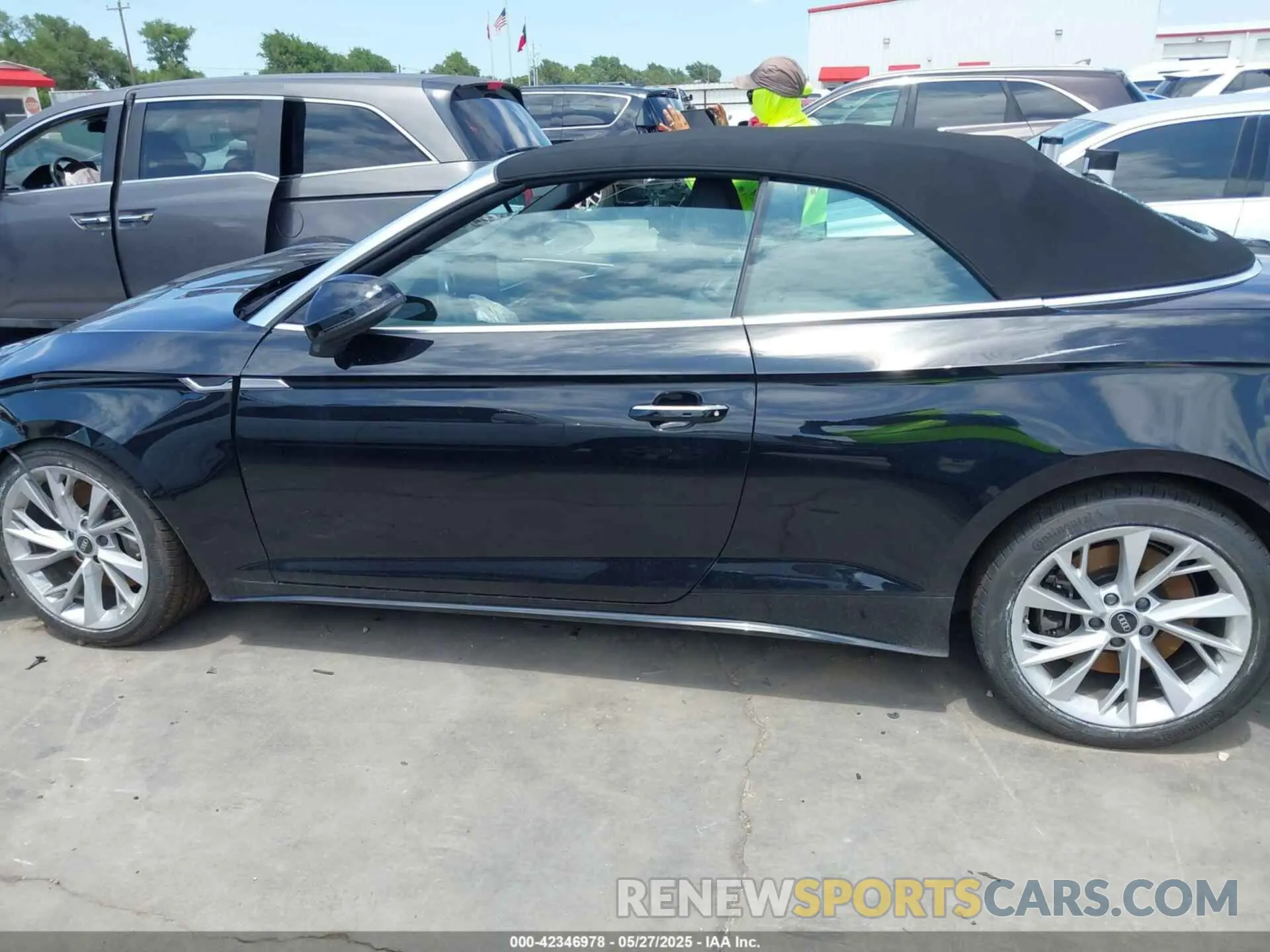 14 Photograph of a damaged car WAUWAGF59NN000525 AUDI A5 CABRIOLET 2022