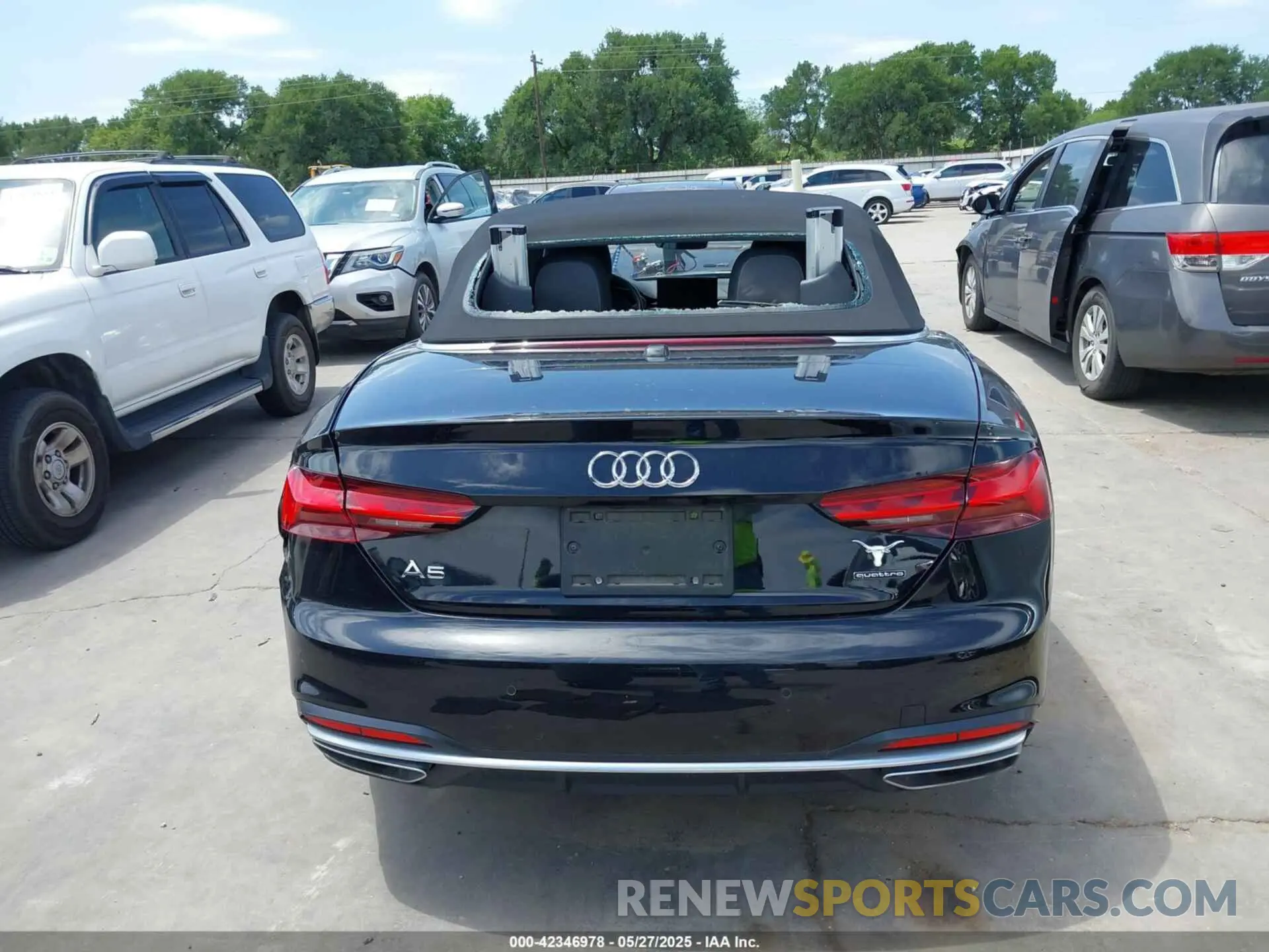 16 Photograph of a damaged car WAUWAGF59NN000525 AUDI A5 CABRIOLET 2022