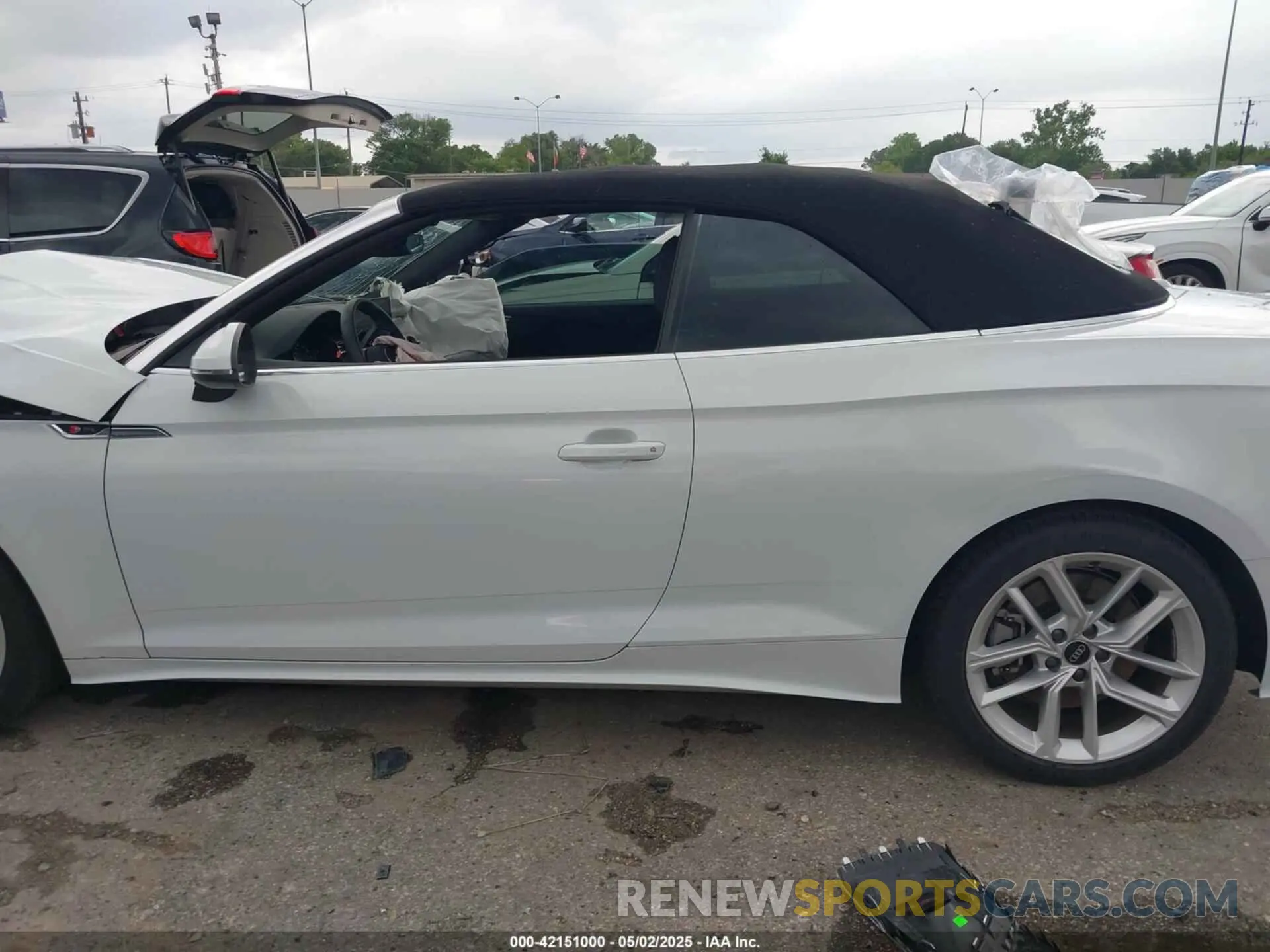 14 Фотография поврежденного автомобиля WAU3AGF58PN004720 AUDI A5 CABRIOLET 2023