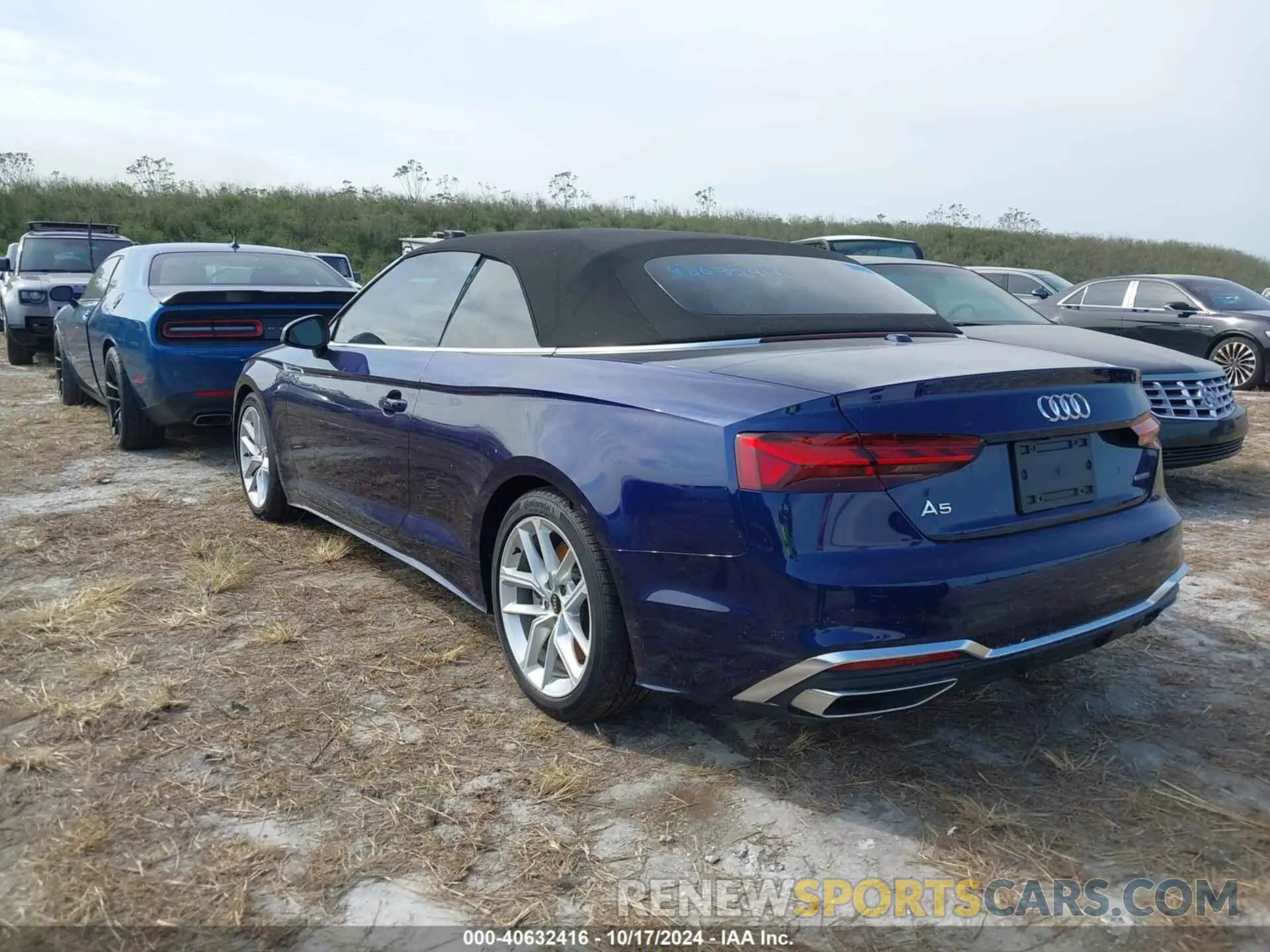 3 Фотография поврежденного автомобиля WAU4AGF58PN002549 AUDI A5 CABRIOLET 2023