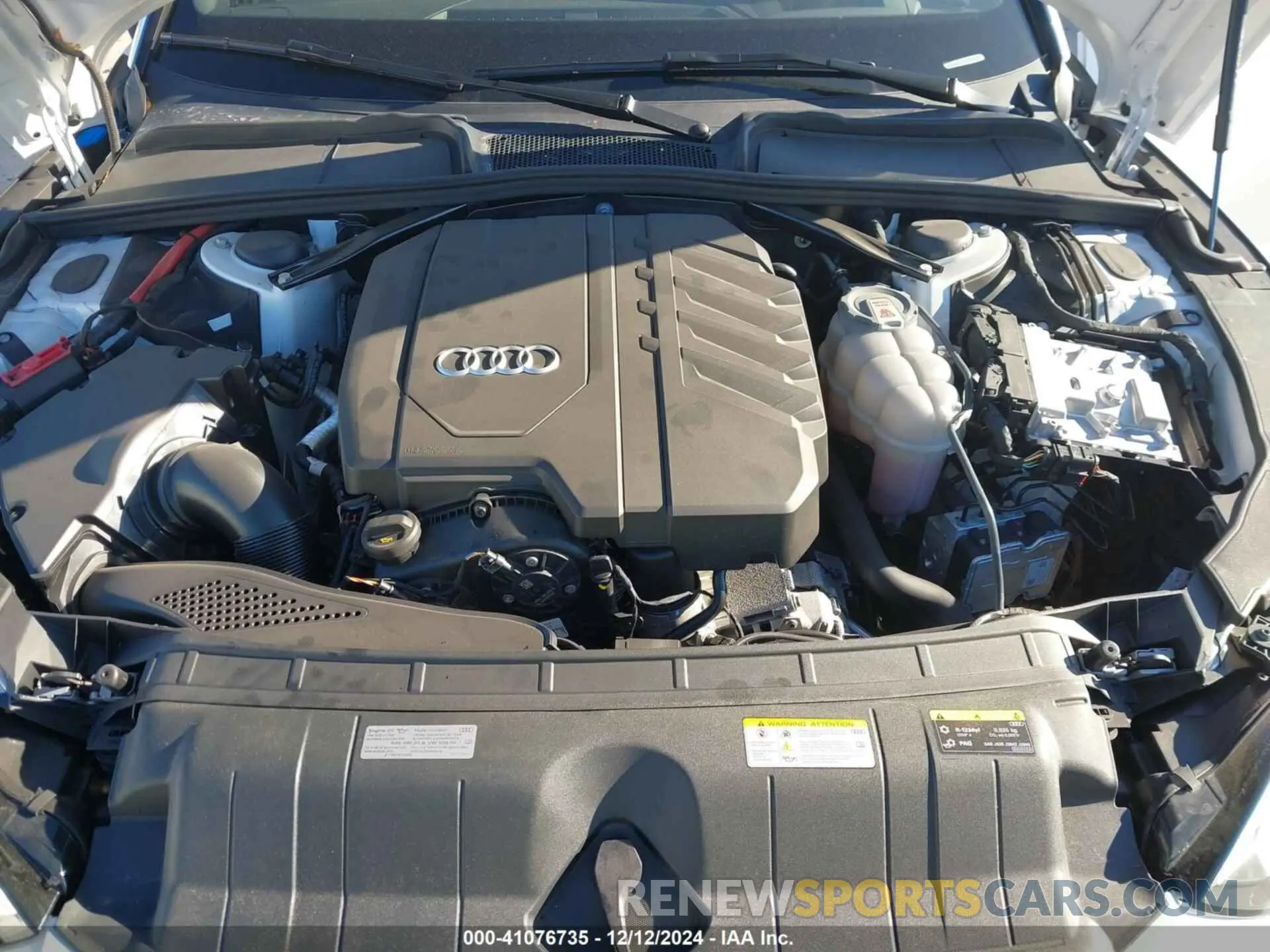10 Фотография поврежденного автомобиля WAU5AGF52PN007539 AUDI A5 CABRIOLET 2023