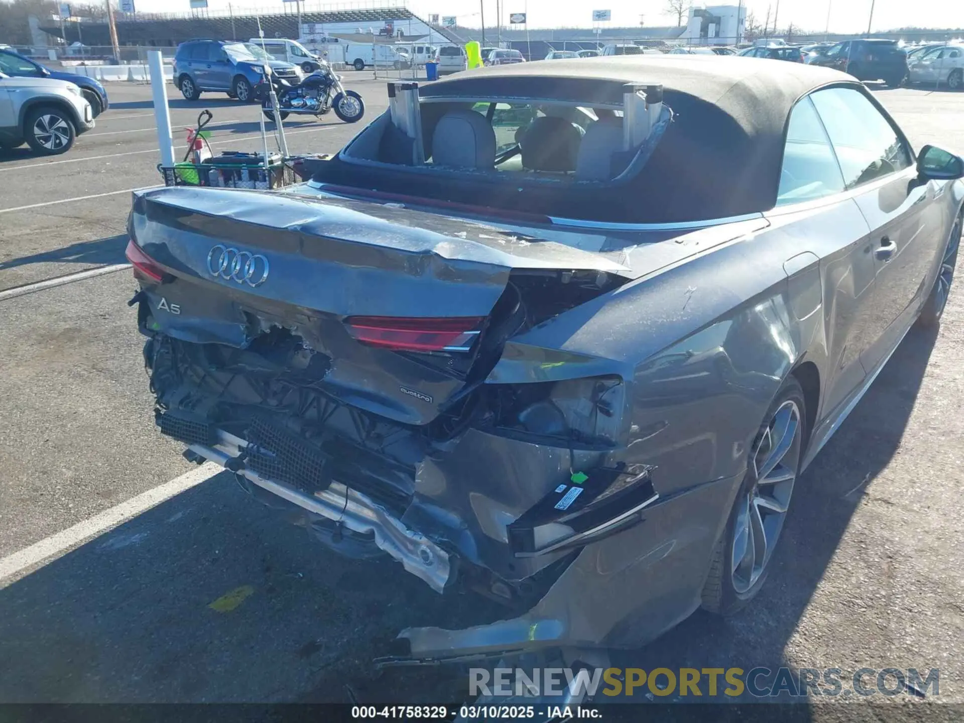 6 Фотография поврежденного автомобиля WAU4AGF52RN000492 AUDI A5 CABRIOLET 2024