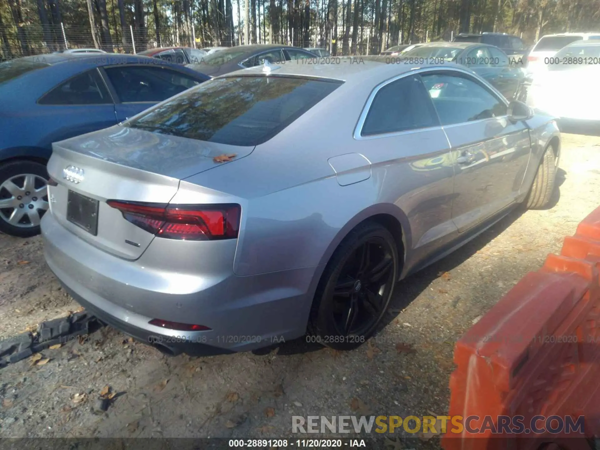4 Photograph of a damaged car WAUTNAF50KA032237 AUDI A5 COUPE 2019