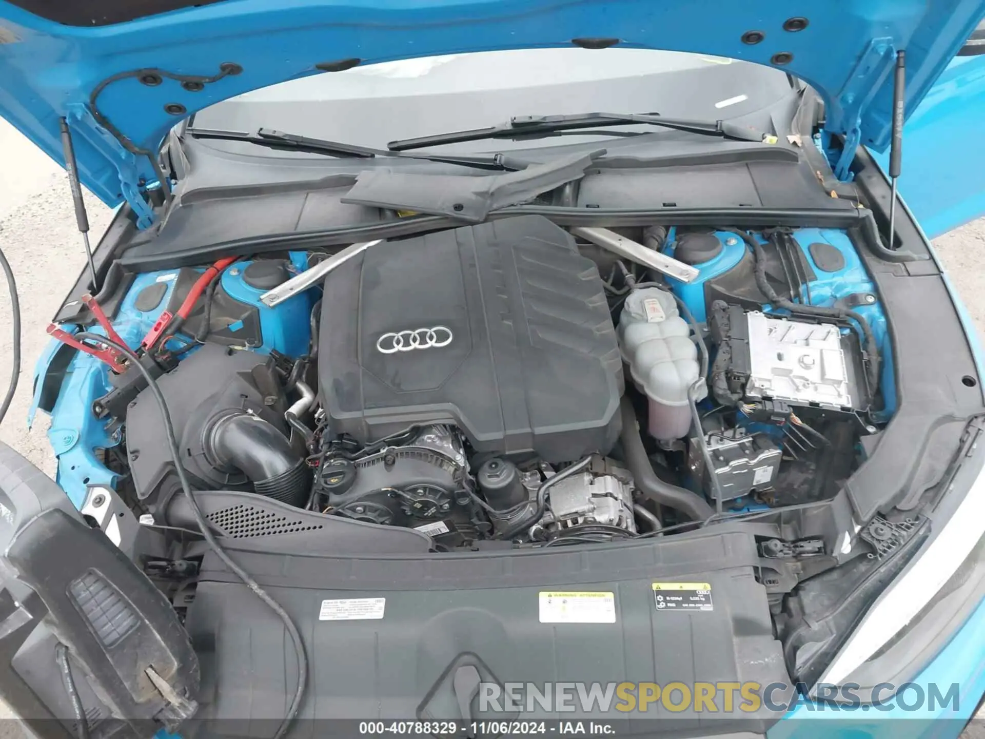 10 Photograph of a damaged car WAUTAAF57NA016973 AUDI A5 COUPE 2022