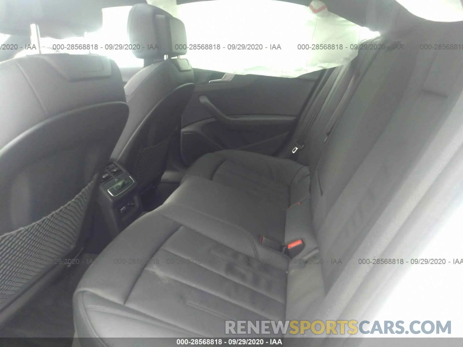 8 Photograph of a damaged car WAUBNCF50KA098987 AUDI A5 SPORTBACK 2019