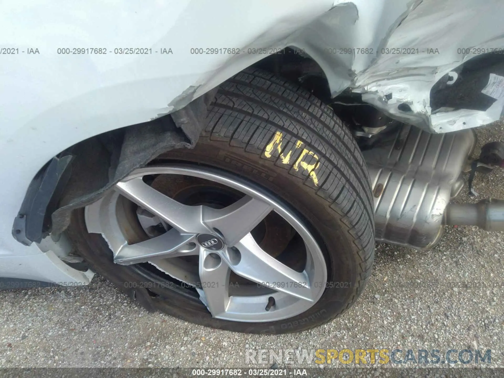 13 Photograph of a damaged car WAUENCF50KA023543 AUDI A5 SPORTBACK 2019