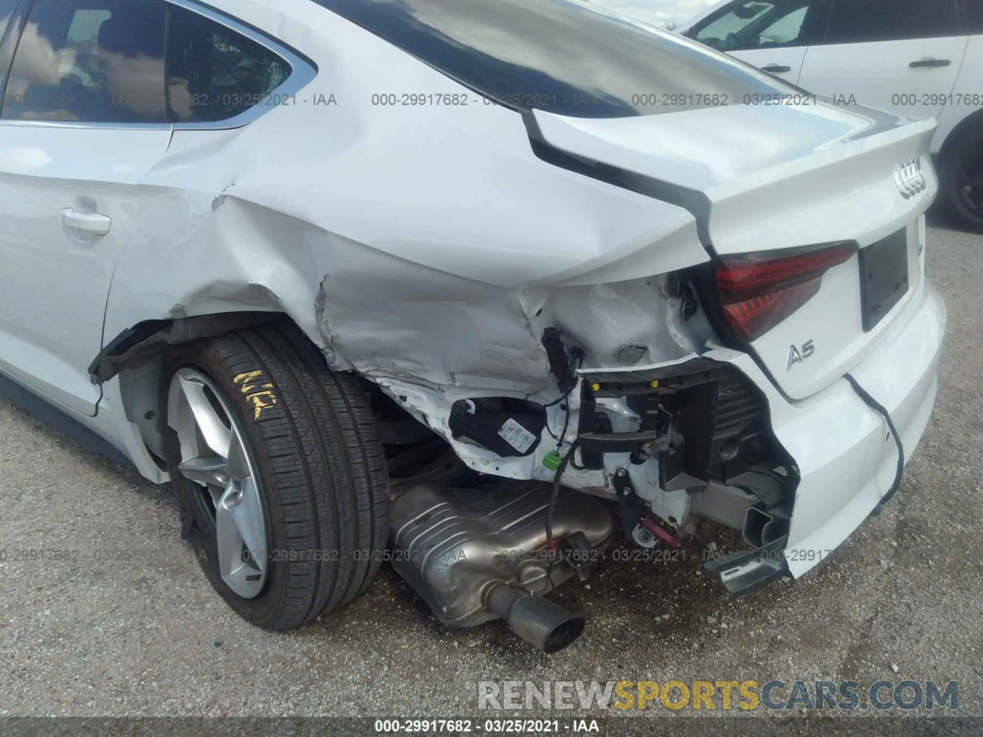6 Photograph of a damaged car WAUENCF50KA023543 AUDI A5 SPORTBACK 2019