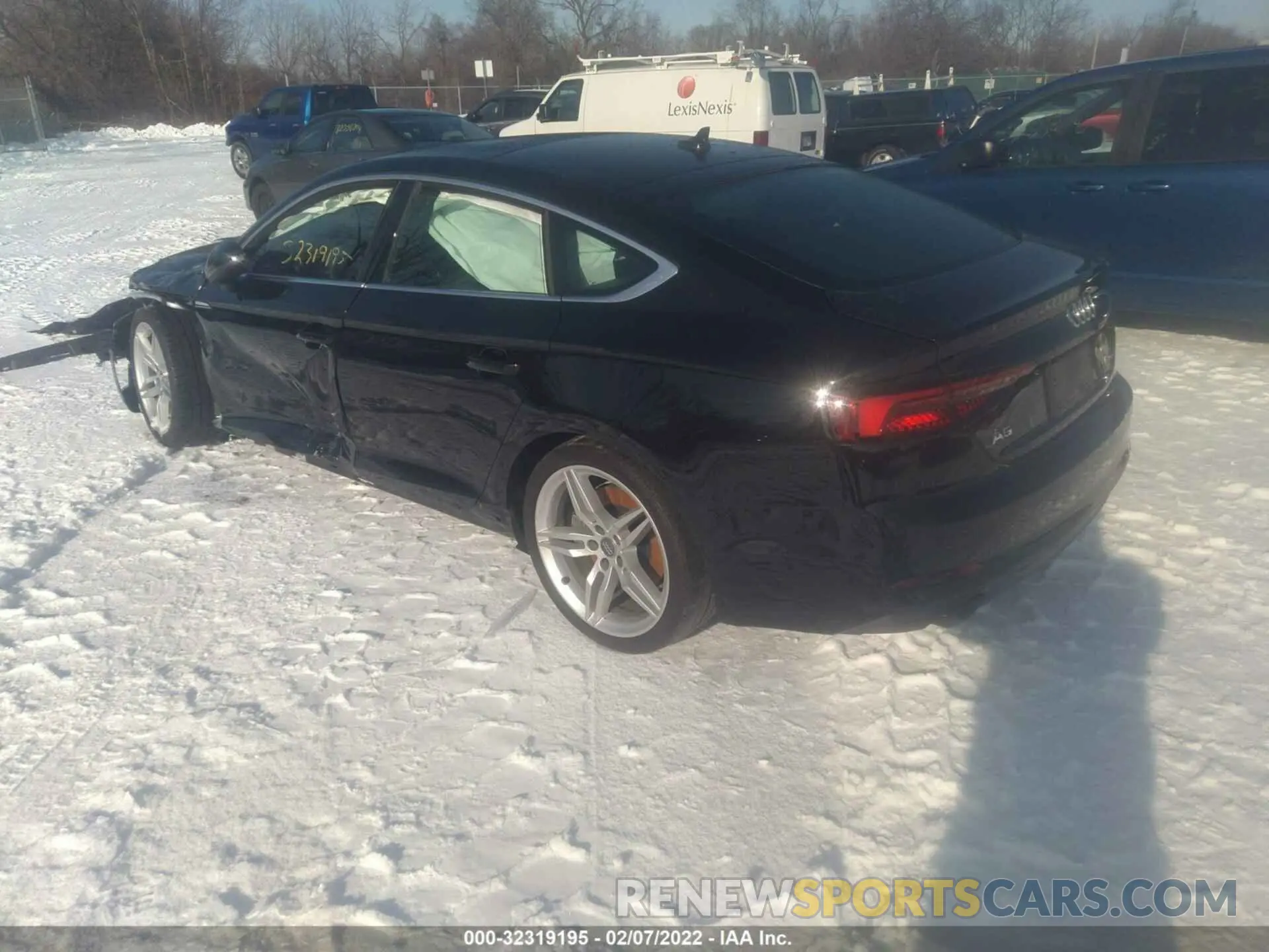 5 Photograph of a damaged car WAUENCF57KA098076 AUDI A5 SPORTBACK 2019