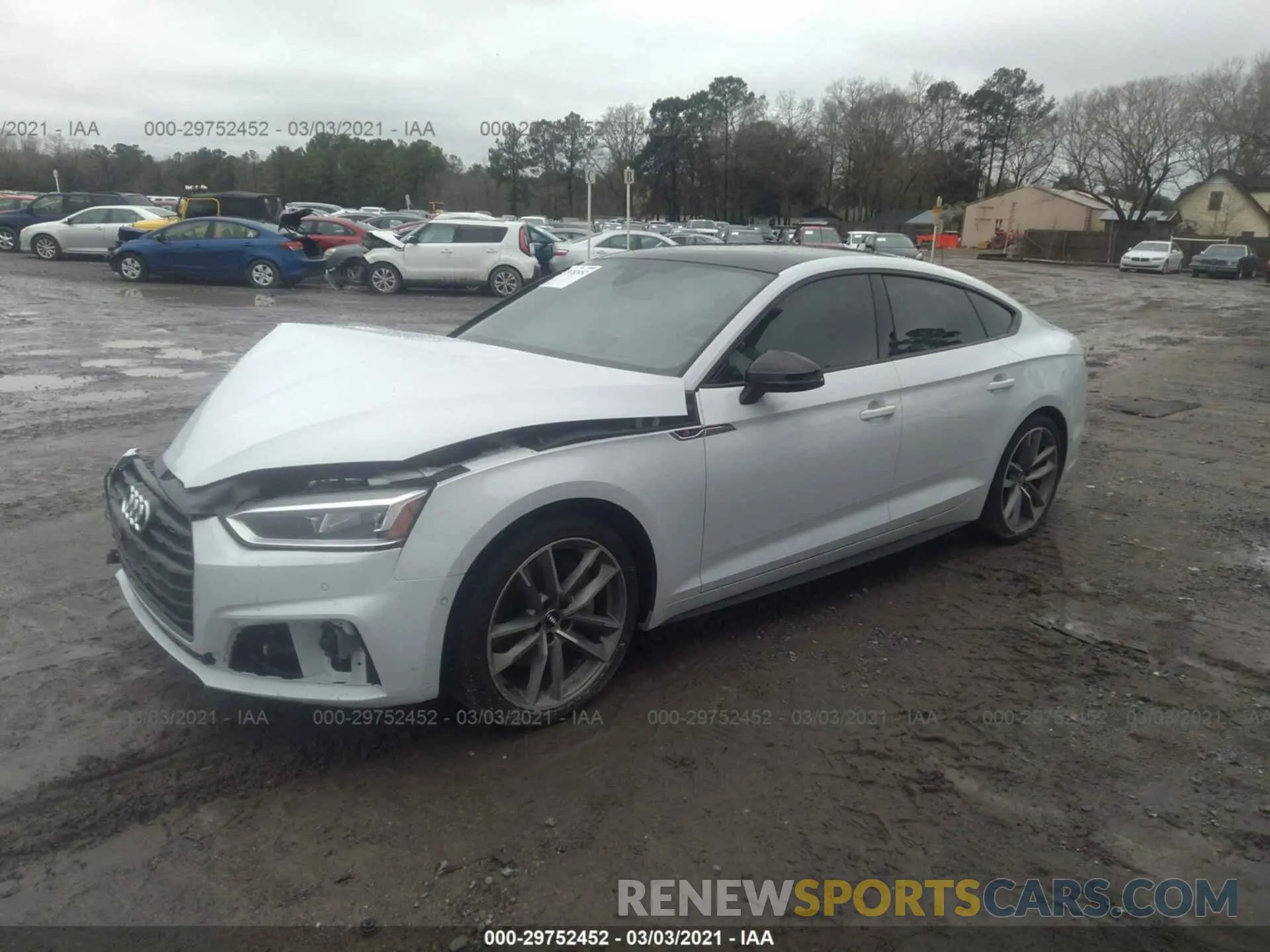 2 Photograph of a damaged car WAUFNCF5XKA025904 AUDI A5 SPORTBACK 2019