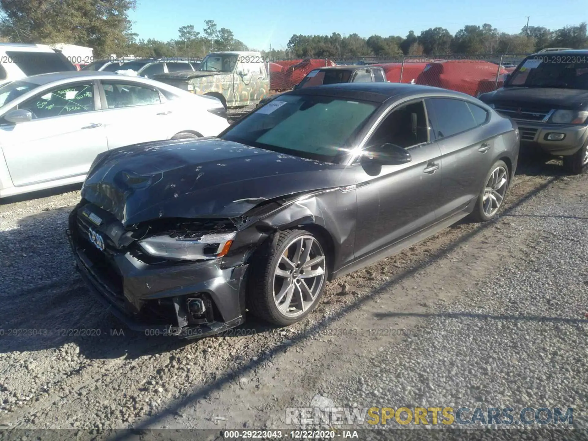 2 Photograph of a damaged car WAUFNCF5XKA076352 AUDI A5 SPORTBACK 2019