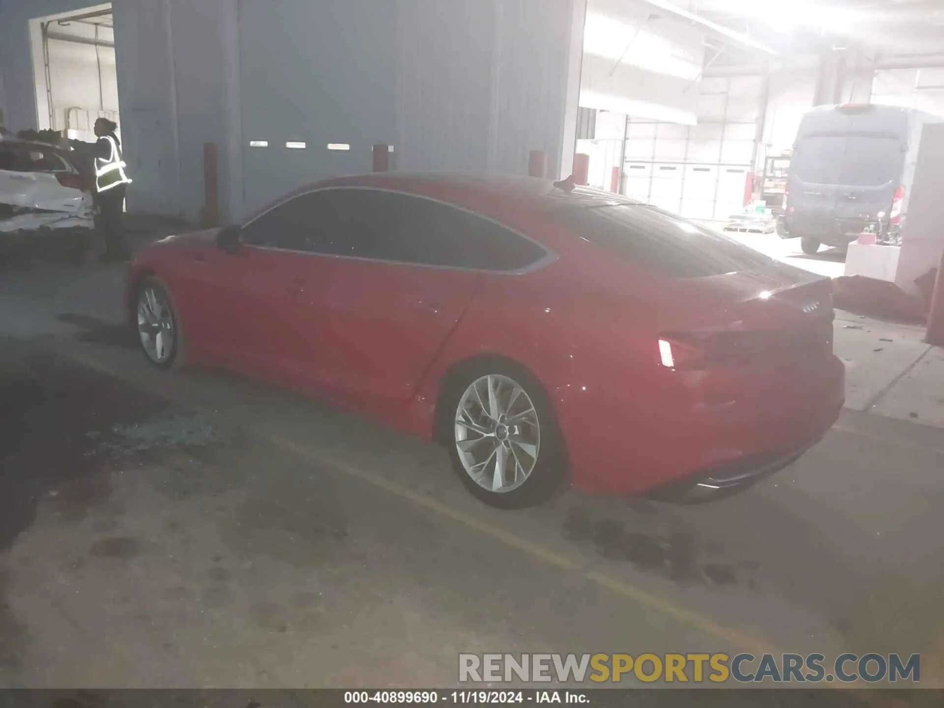 3 Фотография поврежденного автомобиля WAUANCF52LA001236 AUDI A5 SPORTBACK 2020