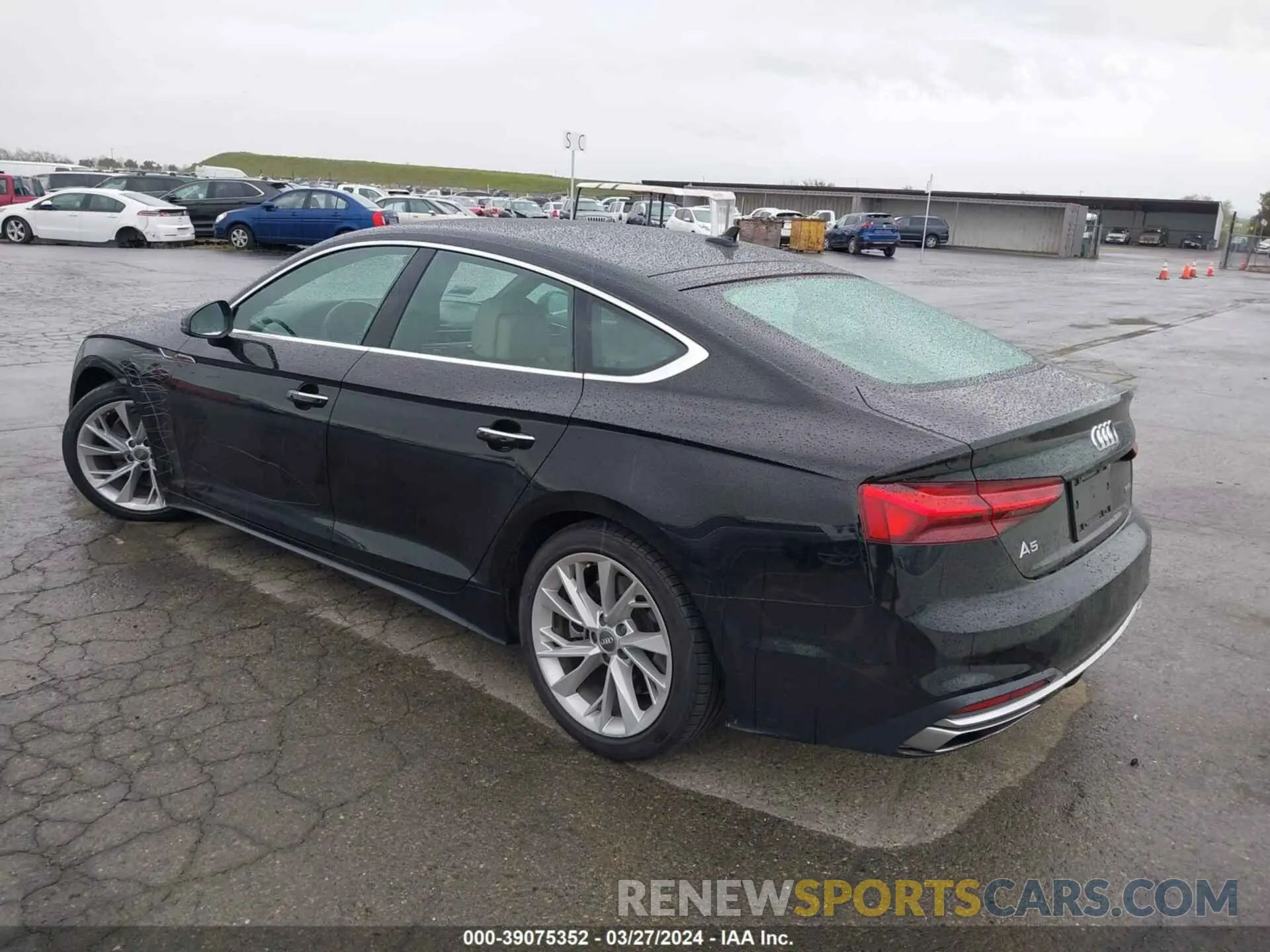 3 Photograph of a damaged car WAUANCF5XLA007138 AUDI A5 SPORTBACK 2020
