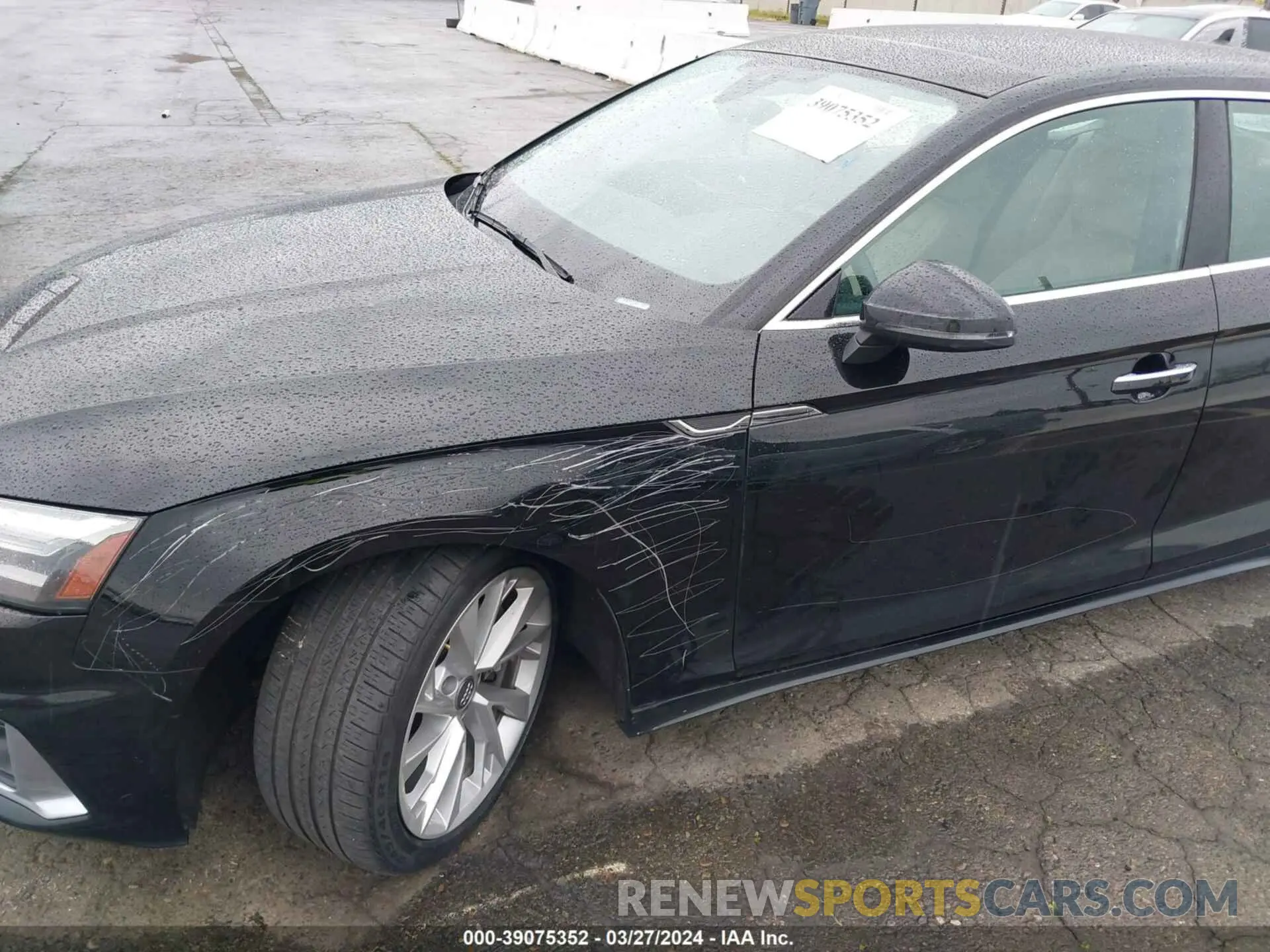 6 Photograph of a damaged car WAUANCF5XLA007138 AUDI A5 SPORTBACK 2020