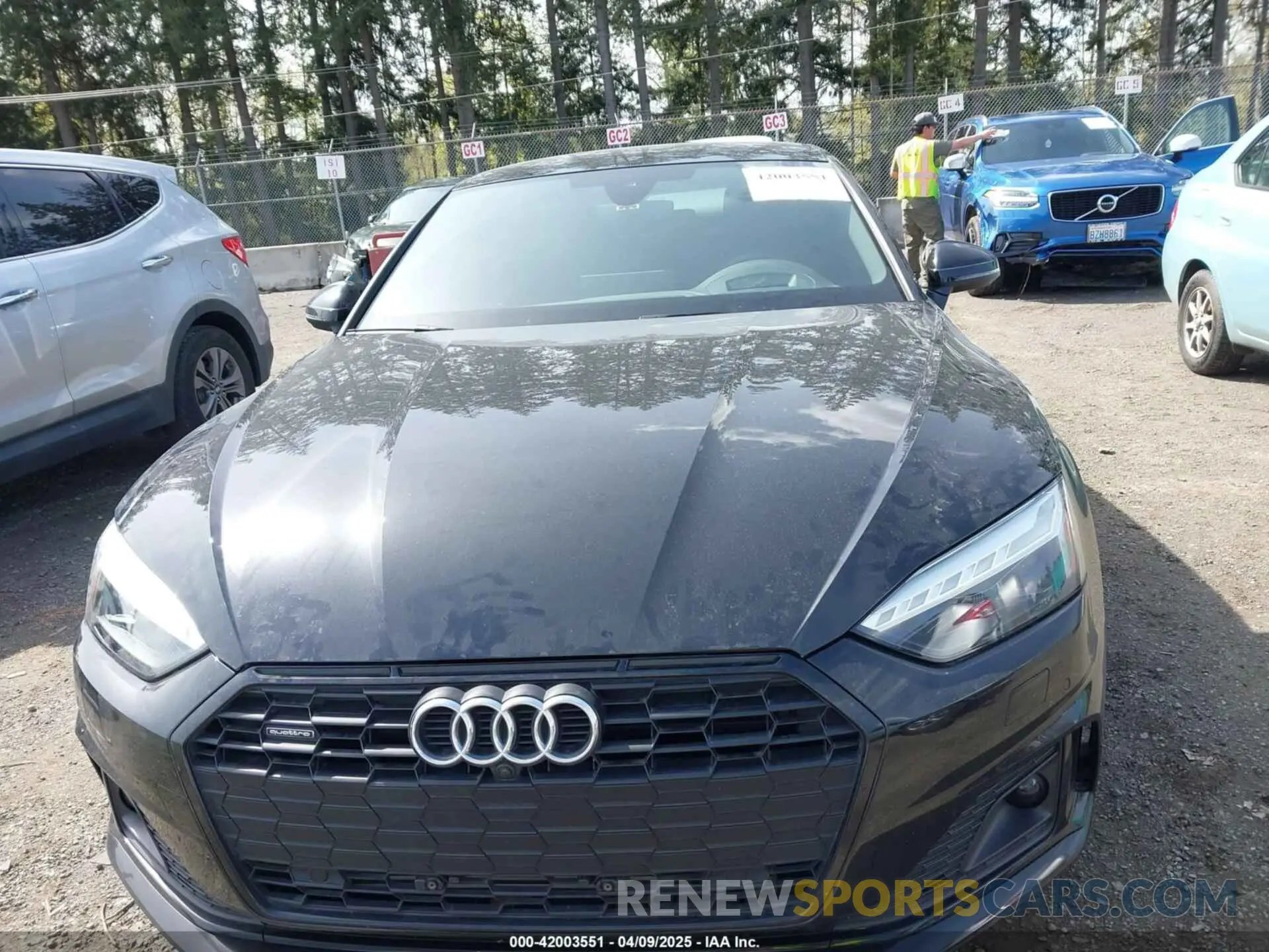 13 Photograph of a damaged car WAUBNCF50LA004494 AUDI A5 SPORTBACK 2020