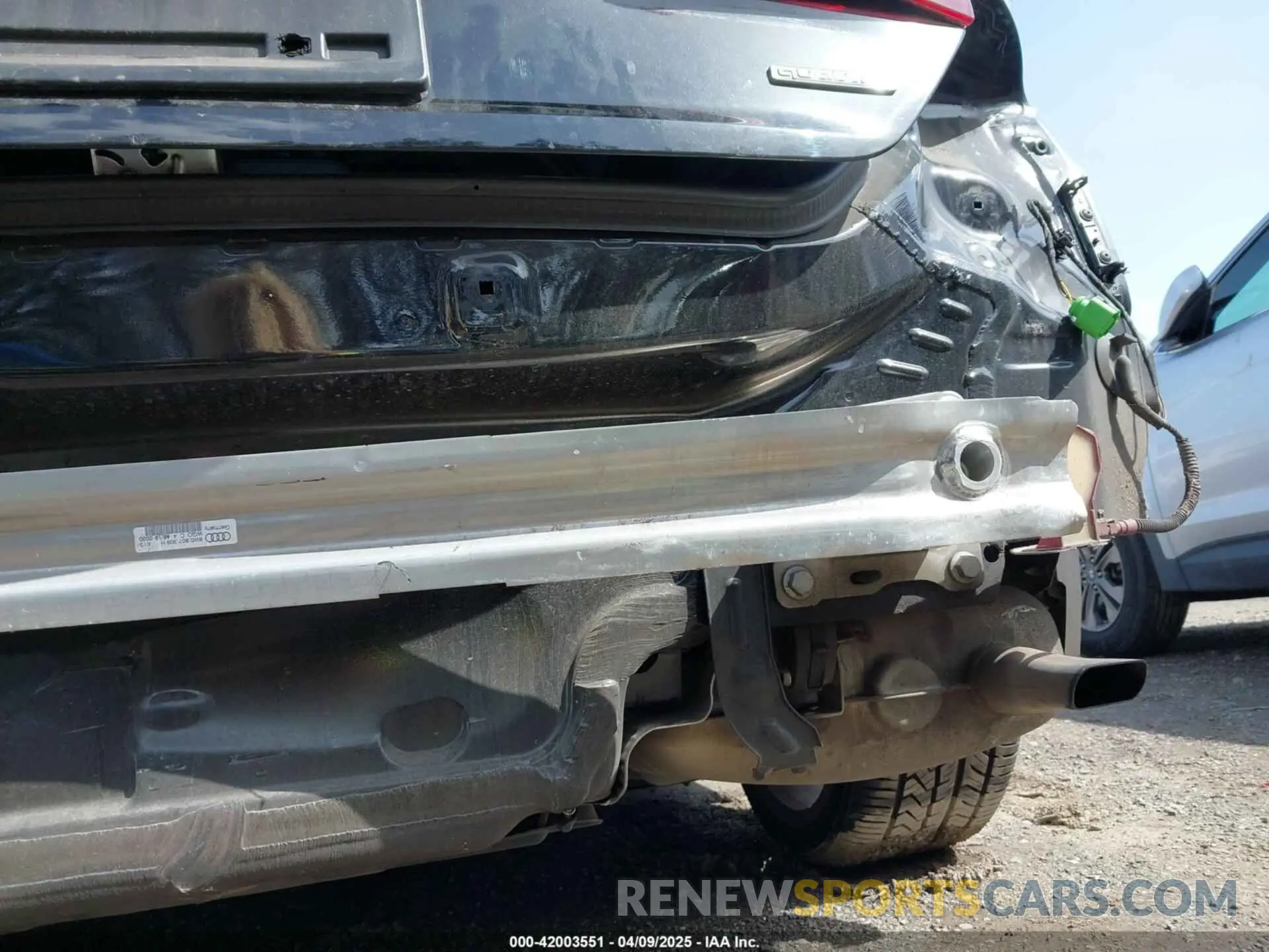 20 Photograph of a damaged car WAUBNCF50LA004494 AUDI A5 SPORTBACK 2020