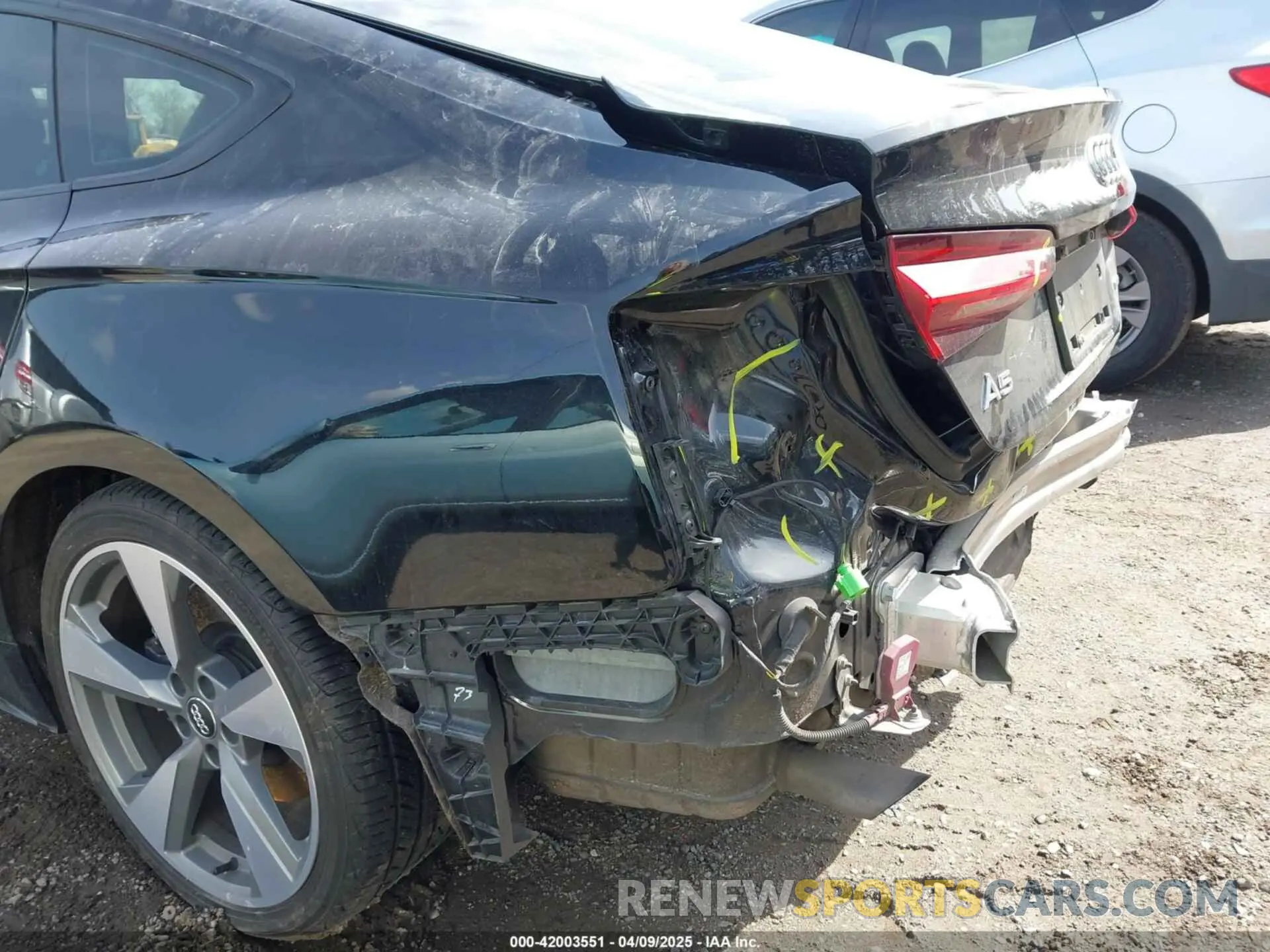 21 Photograph of a damaged car WAUBNCF50LA004494 AUDI A5 SPORTBACK 2020