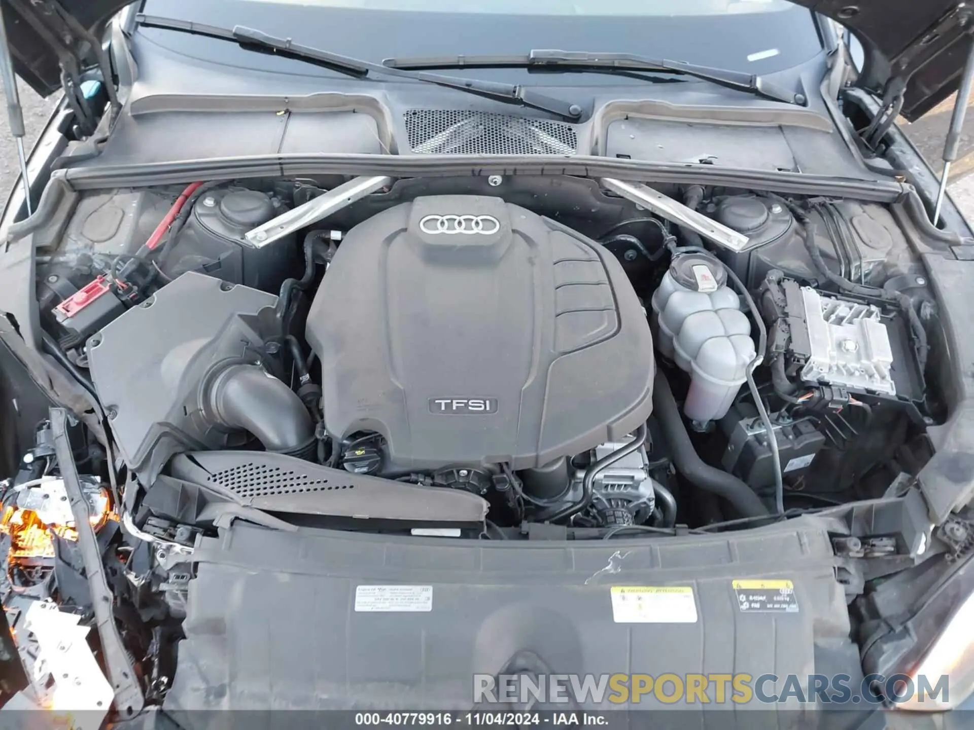 10 Photograph of a damaged car WAUCNCF53LA012707 AUDI A5 SPORTBACK 2020