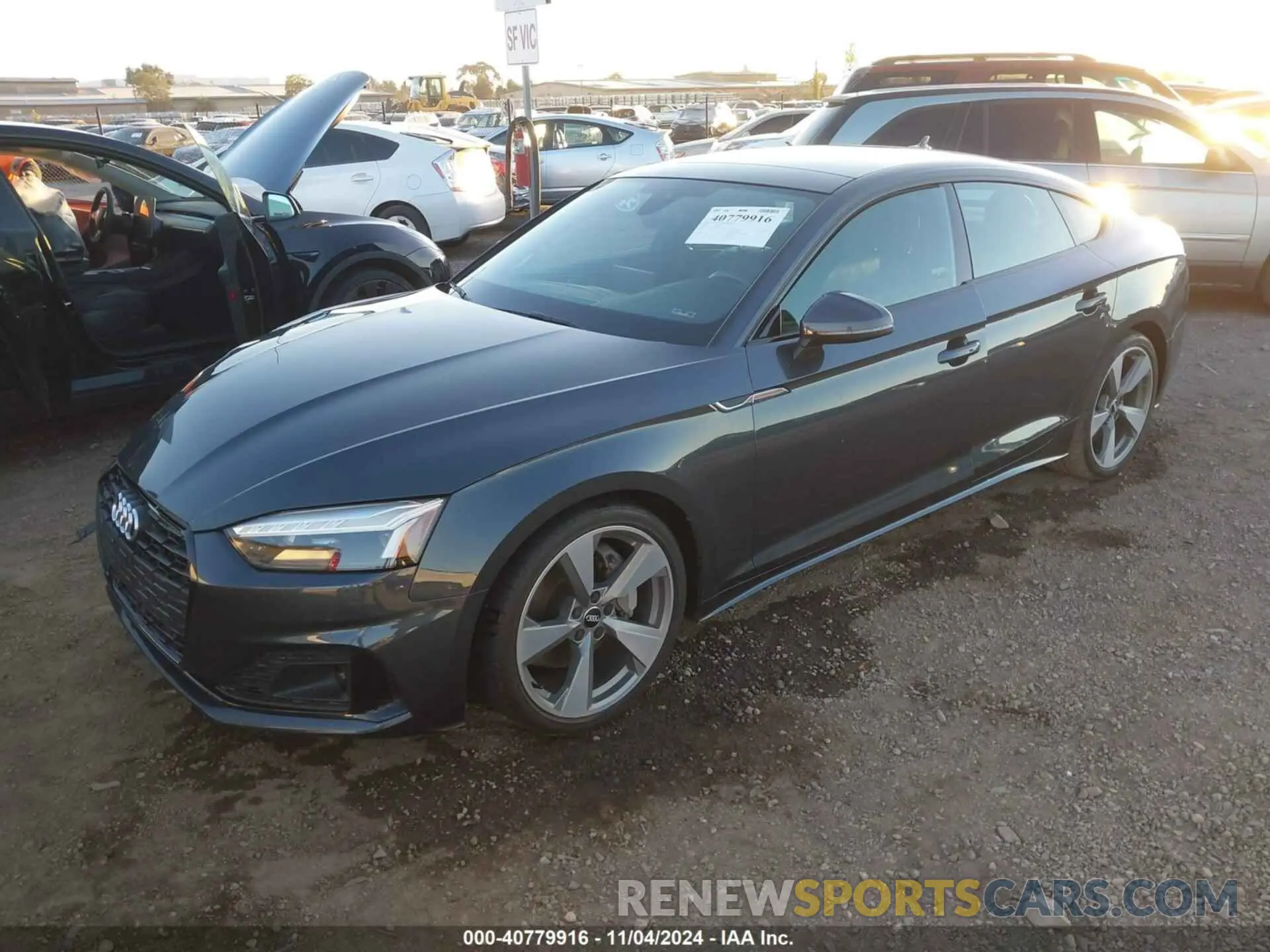 2 Photograph of a damaged car WAUCNCF53LA012707 AUDI A5 SPORTBACK 2020