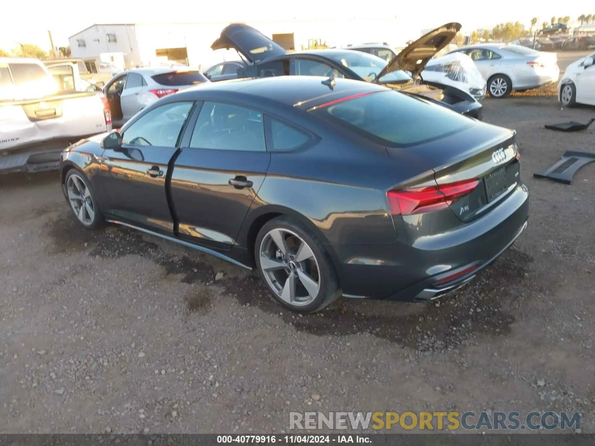 3 Photograph of a damaged car WAUCNCF53LA012707 AUDI A5 SPORTBACK 2020