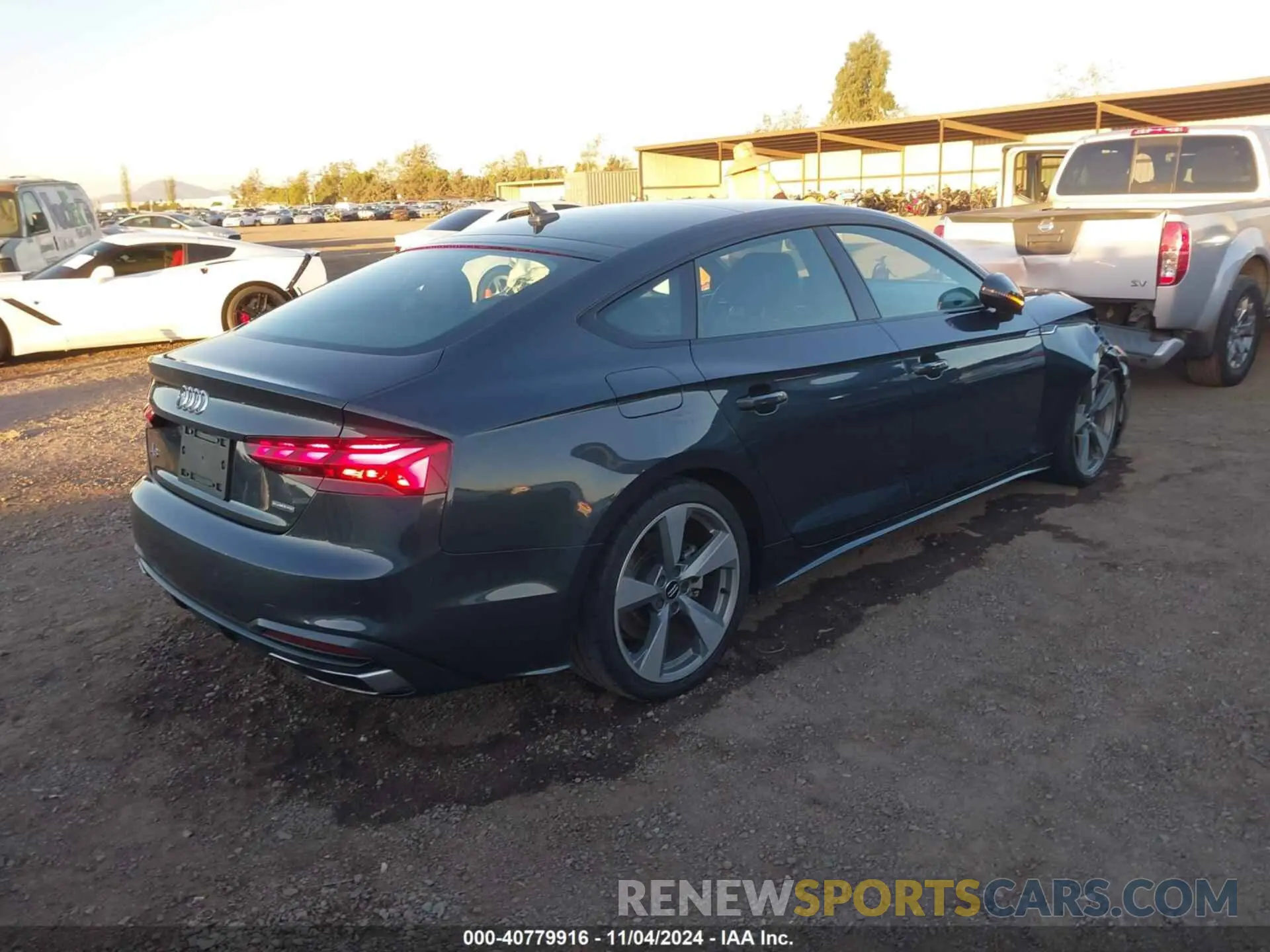 4 Photograph of a damaged car WAUCNCF53LA012707 AUDI A5 SPORTBACK 2020