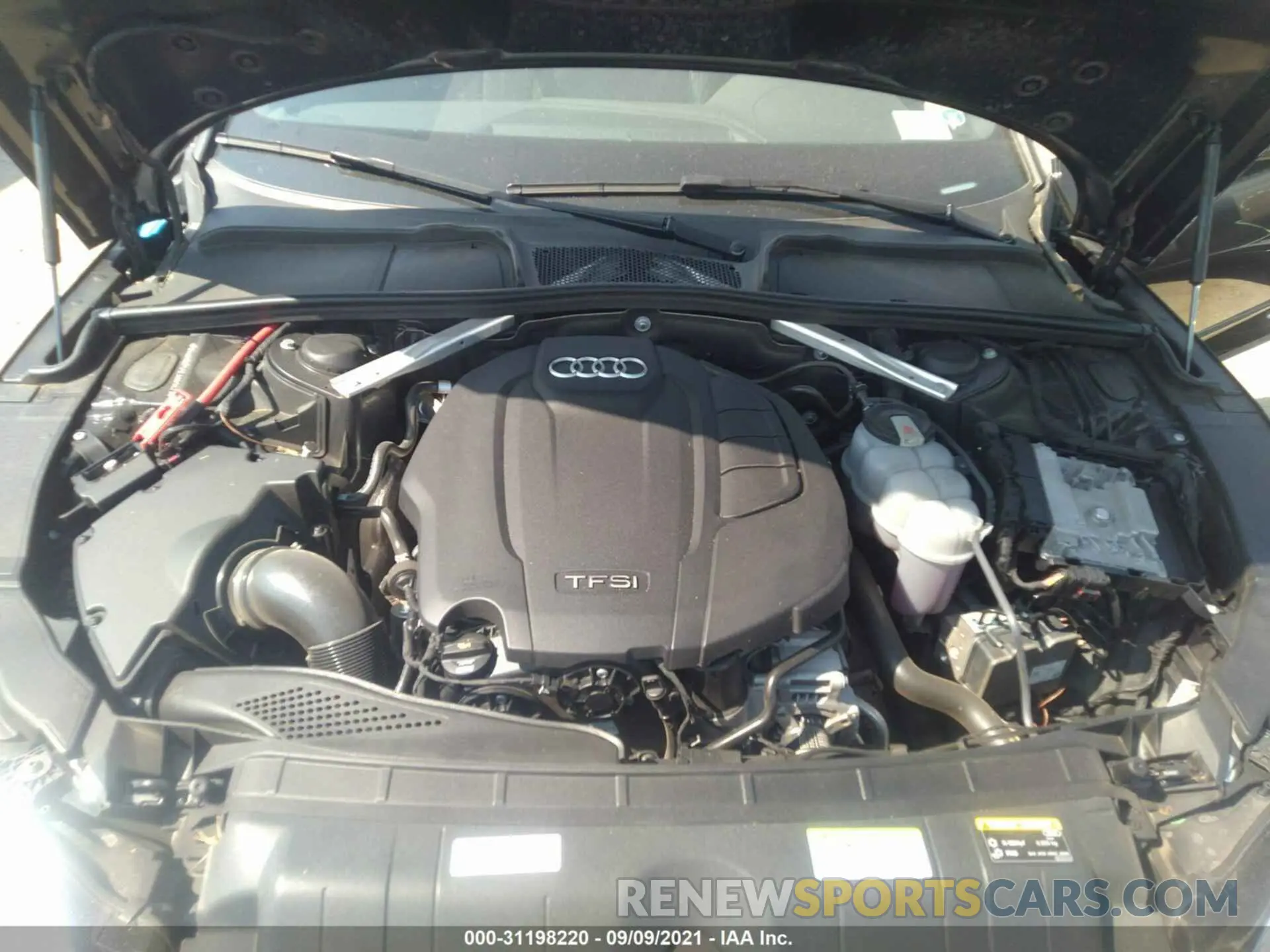 10 Photograph of a damaged car WAUCNCF55LA001823 AUDI A5 SPORTBACK 2020